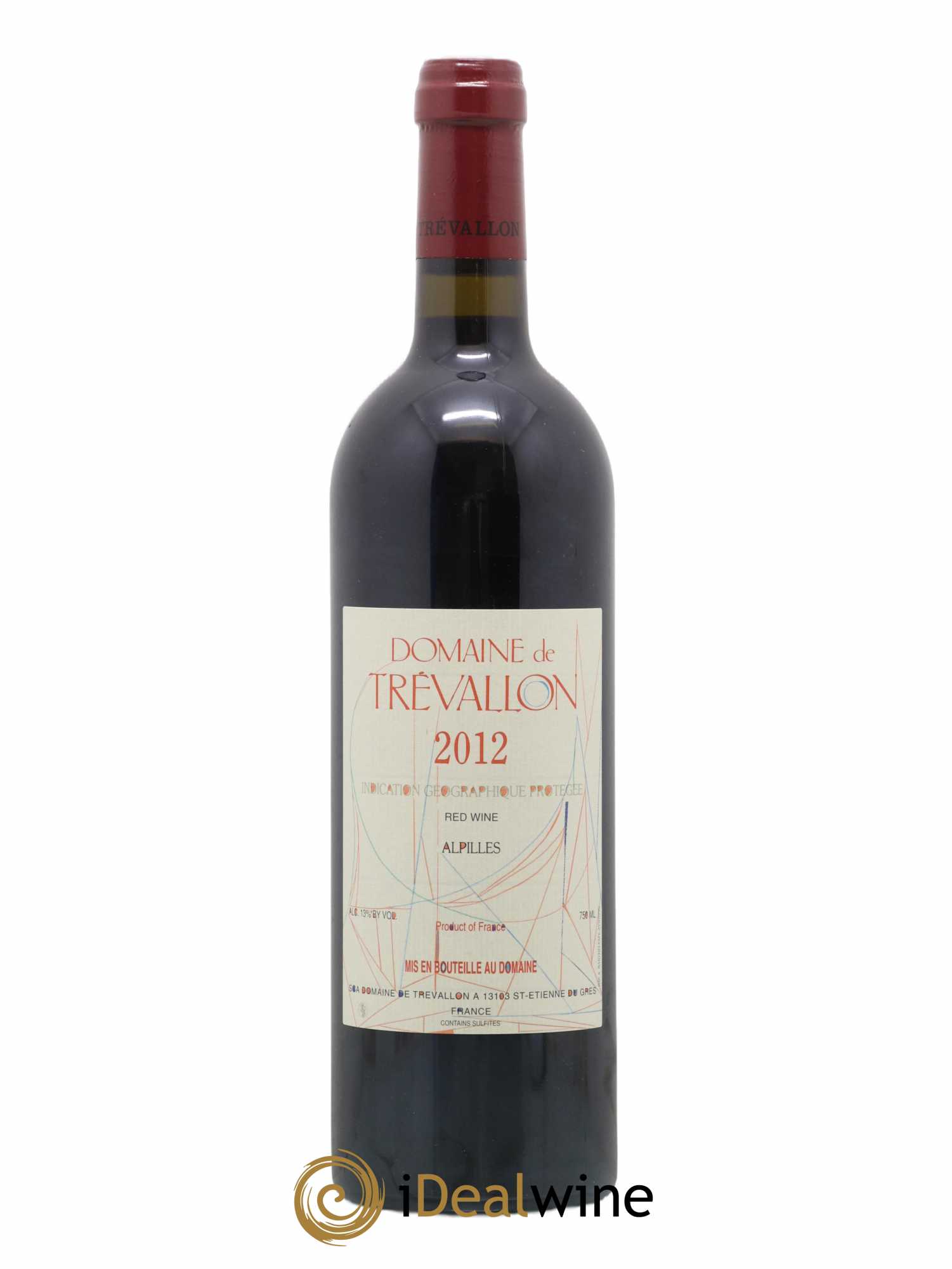 Alpilles Trévallon (Domaine de) Eloi Dürrbach 2012 - Lot de 1 bouteille - 0