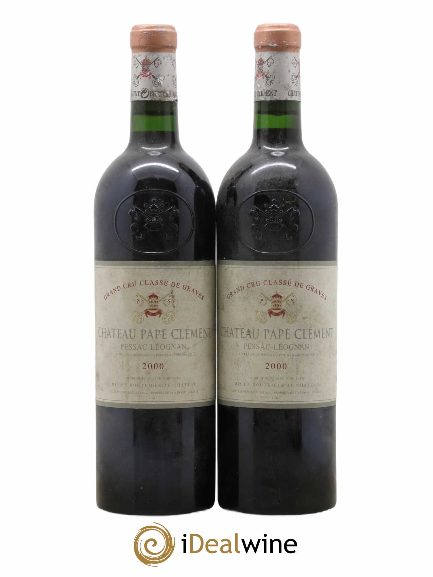 Château Pape Clément Cru Classé de Graves 2000 - Lot of 2 bottles - 0