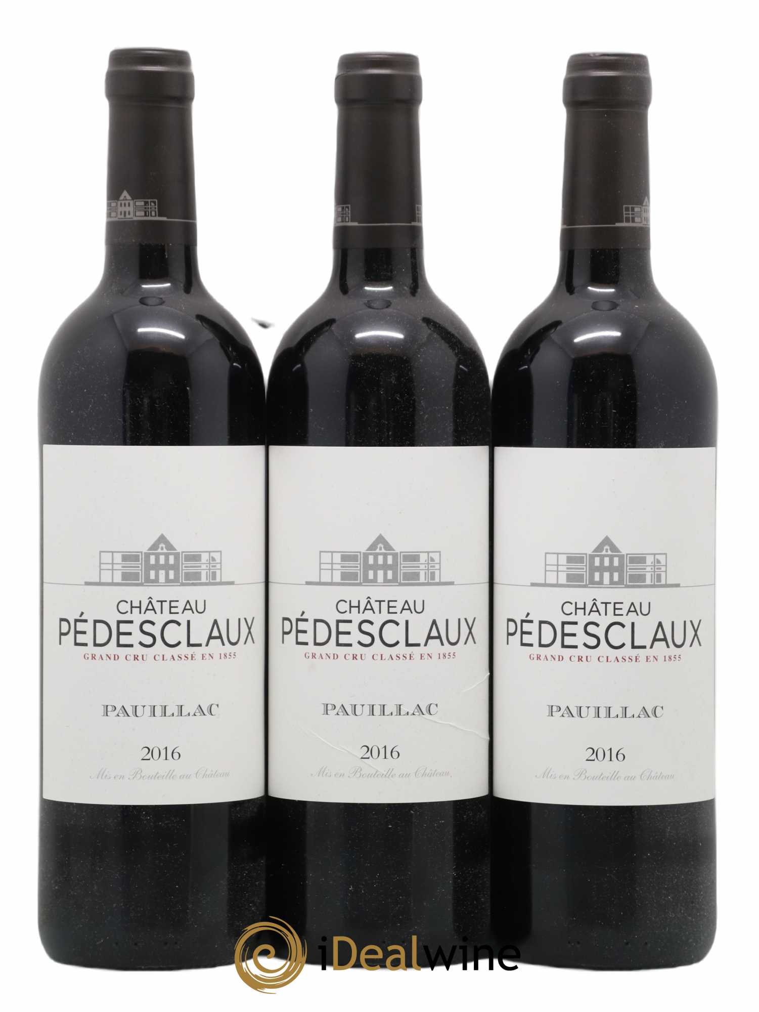 Château Pedesclaux 5ème Grand Cru Classé 2016 - Lot de 3 bouteilles - 0