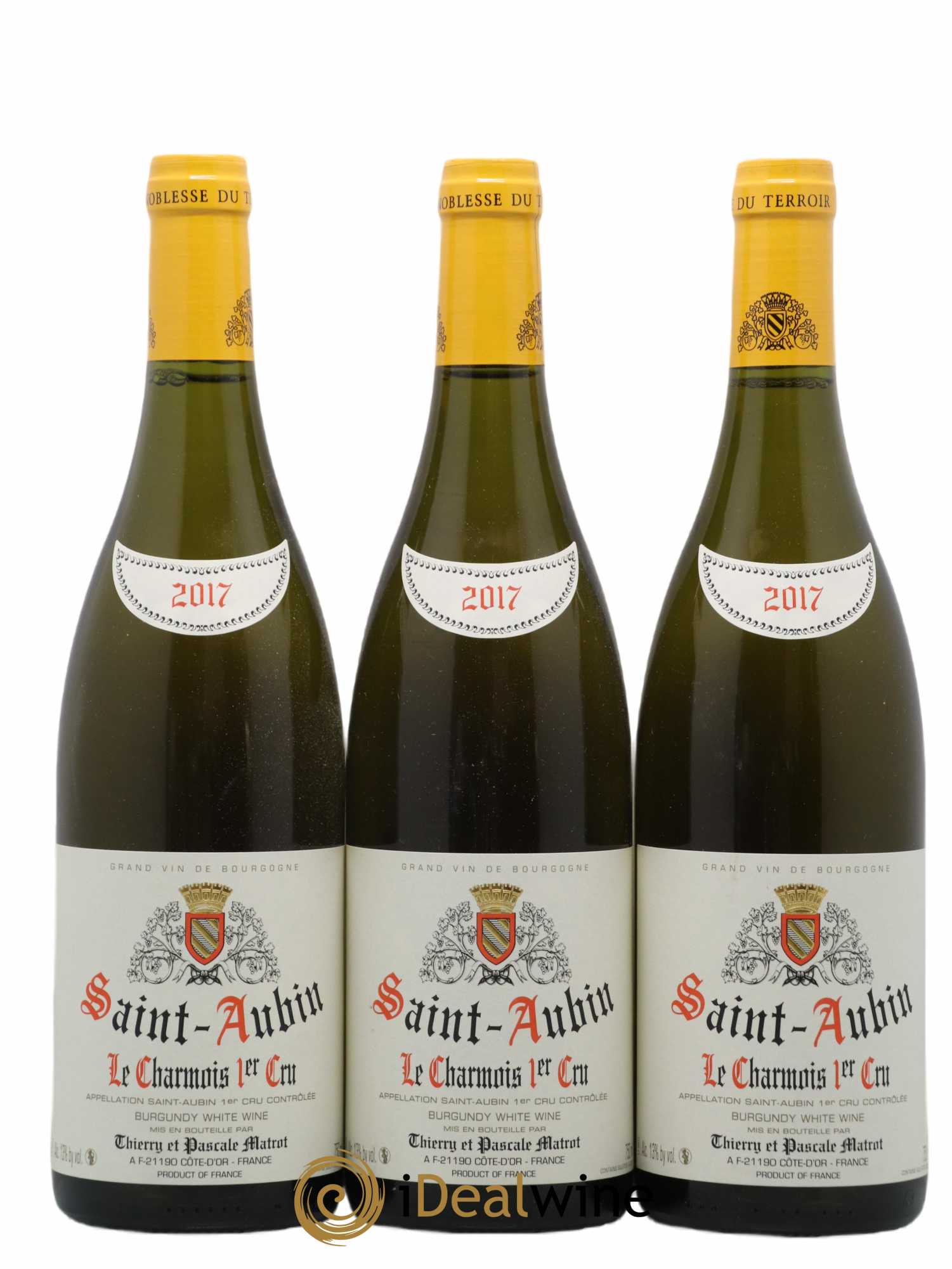 Saint-Aubin 1er Cru 2017 - Posten von 3 Flaschen - 0