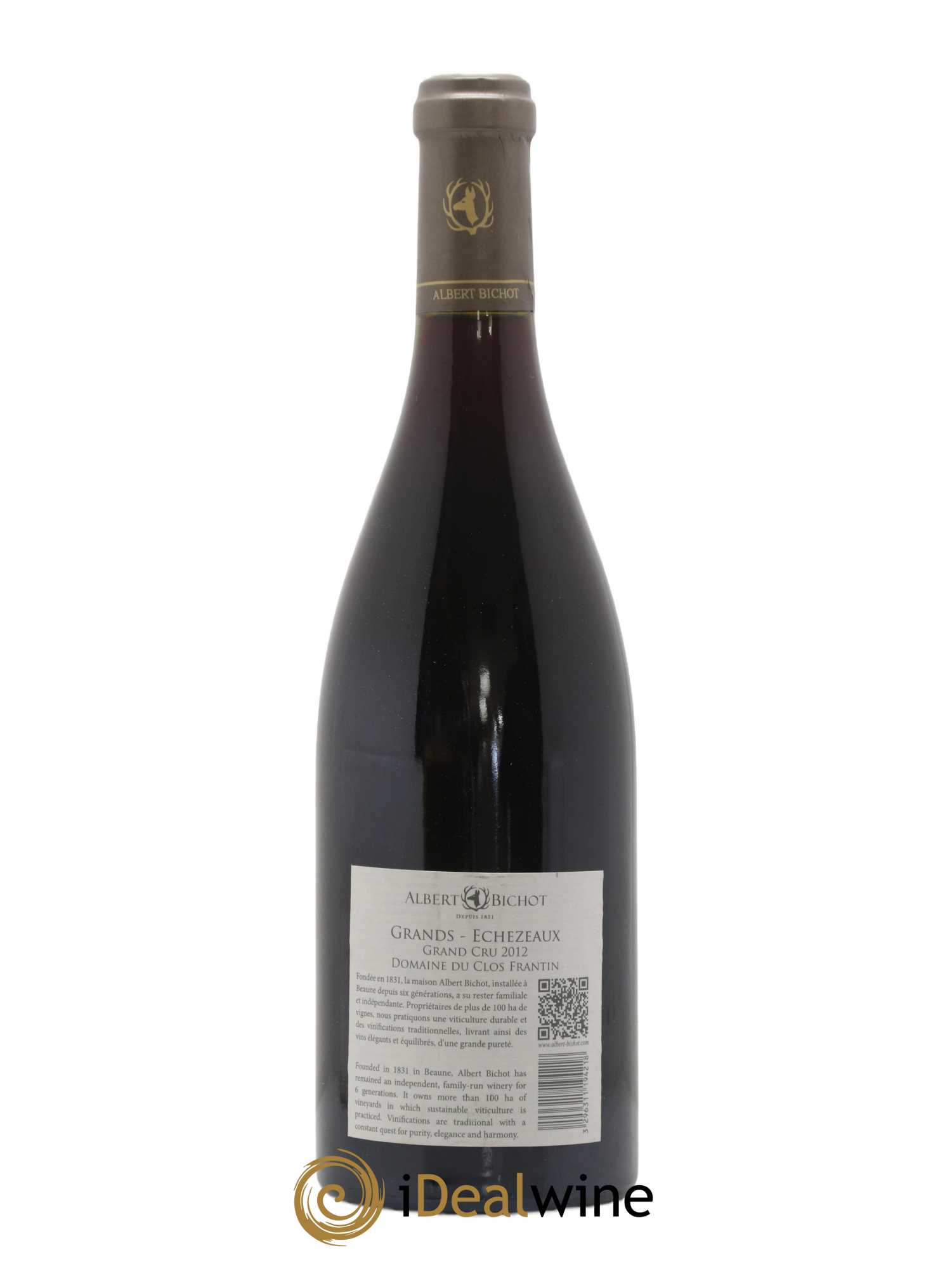 Grands-Echezeaux Grand Cru Clos Frantin - Albert Bichot 2012 - Lot de 1 bouteille - 1