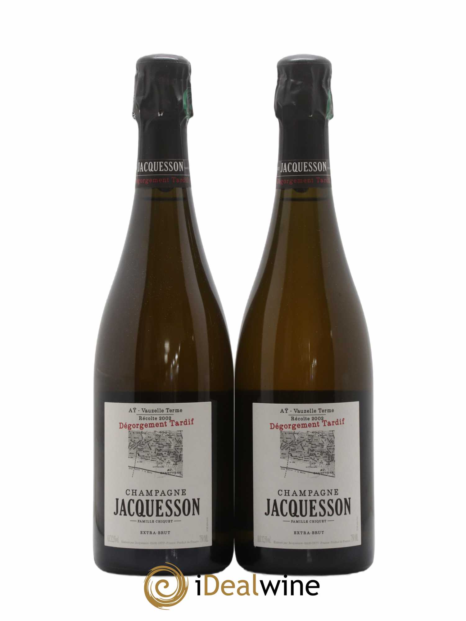 Champagne 2002 - Posten von 2 Flaschen - 0