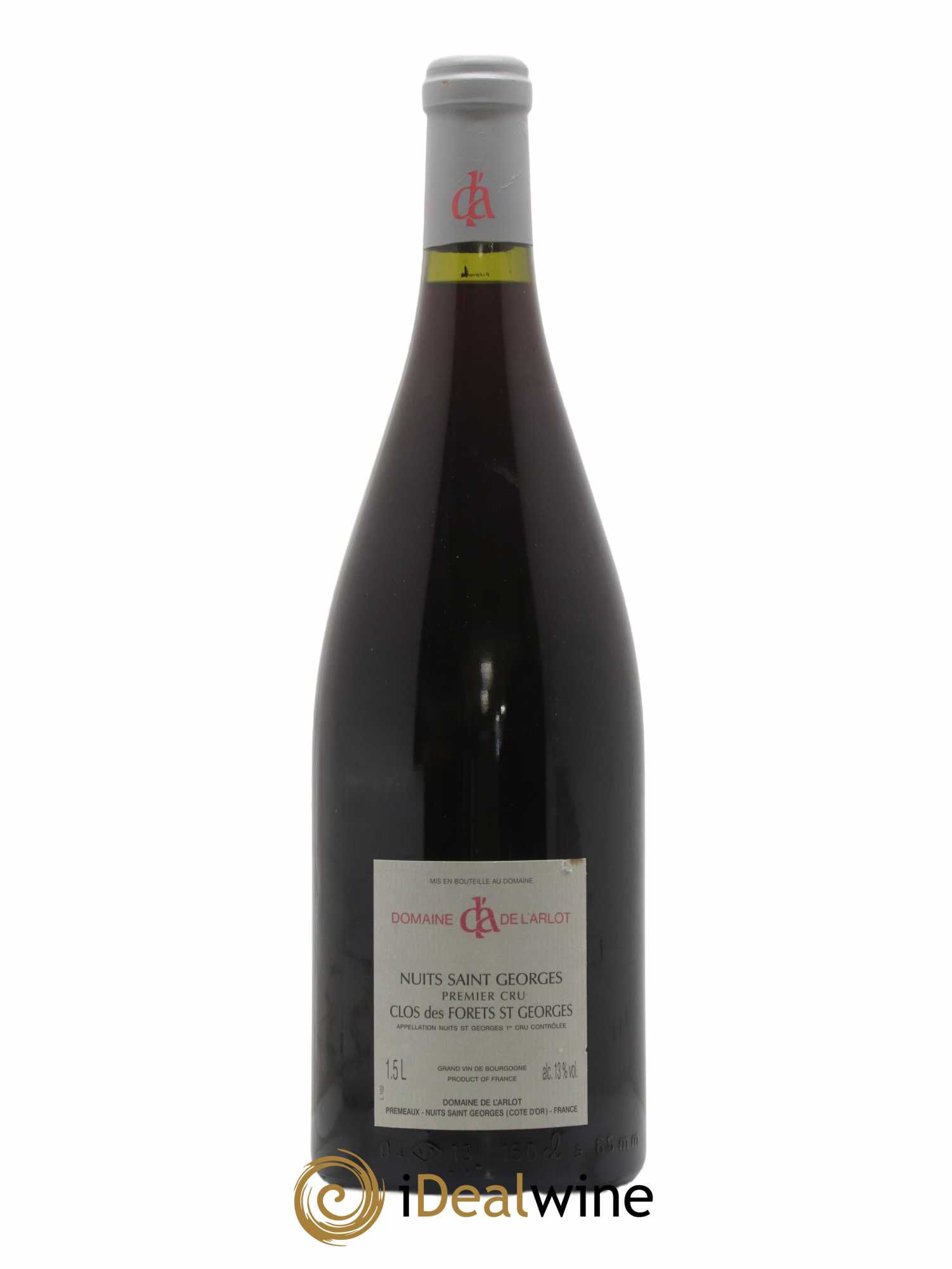 Nuits-Saint-Georges 1er Cru Clos des Forêts Saint-Georges Domaine de l'Arlot 2002 - Lot de 1 magnum - 1