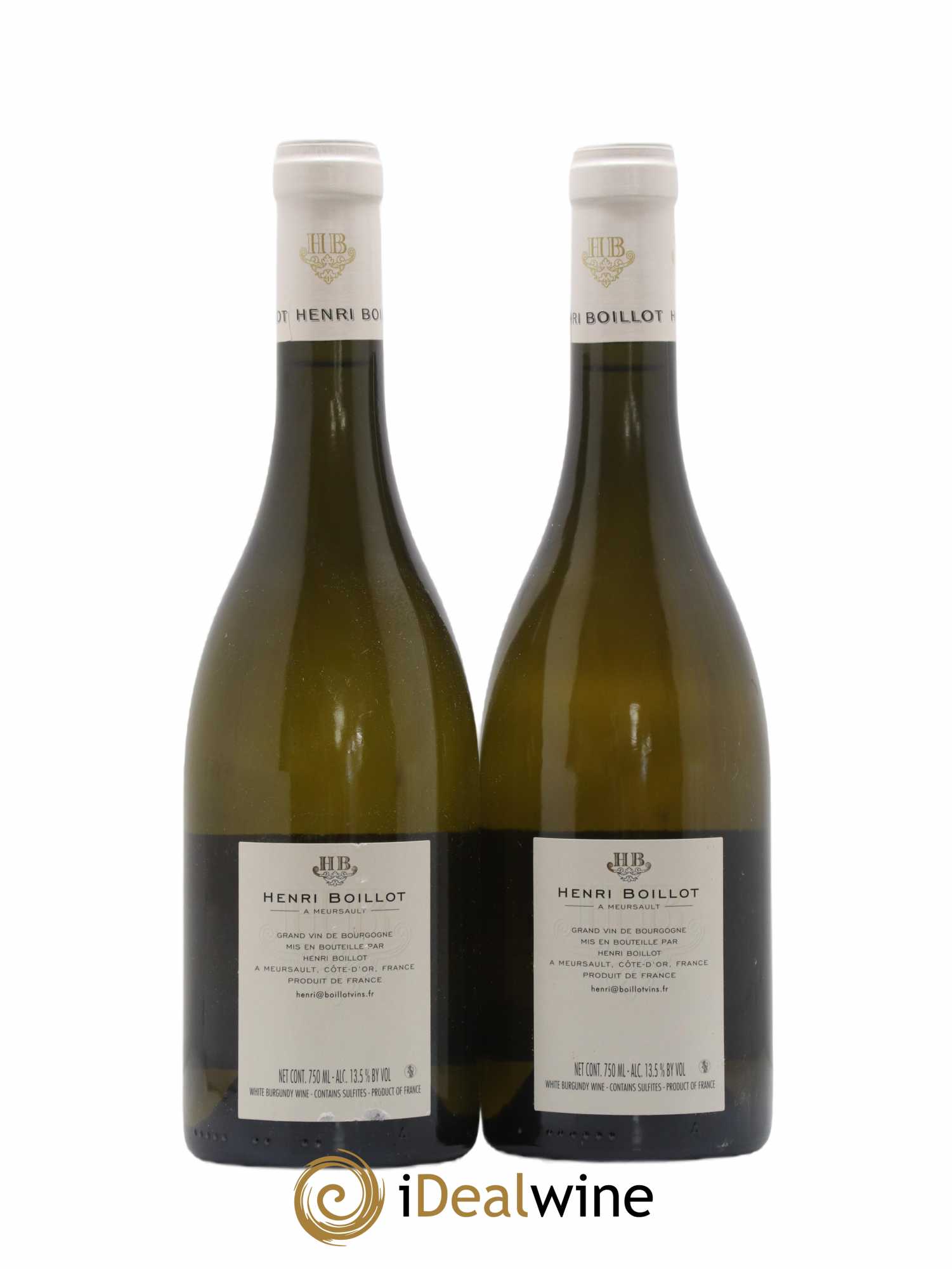 Meursault 1er Cru Les Genevrières Henri Boillot (Domaine) 2013 - Lot de 2 bouteilles - 1