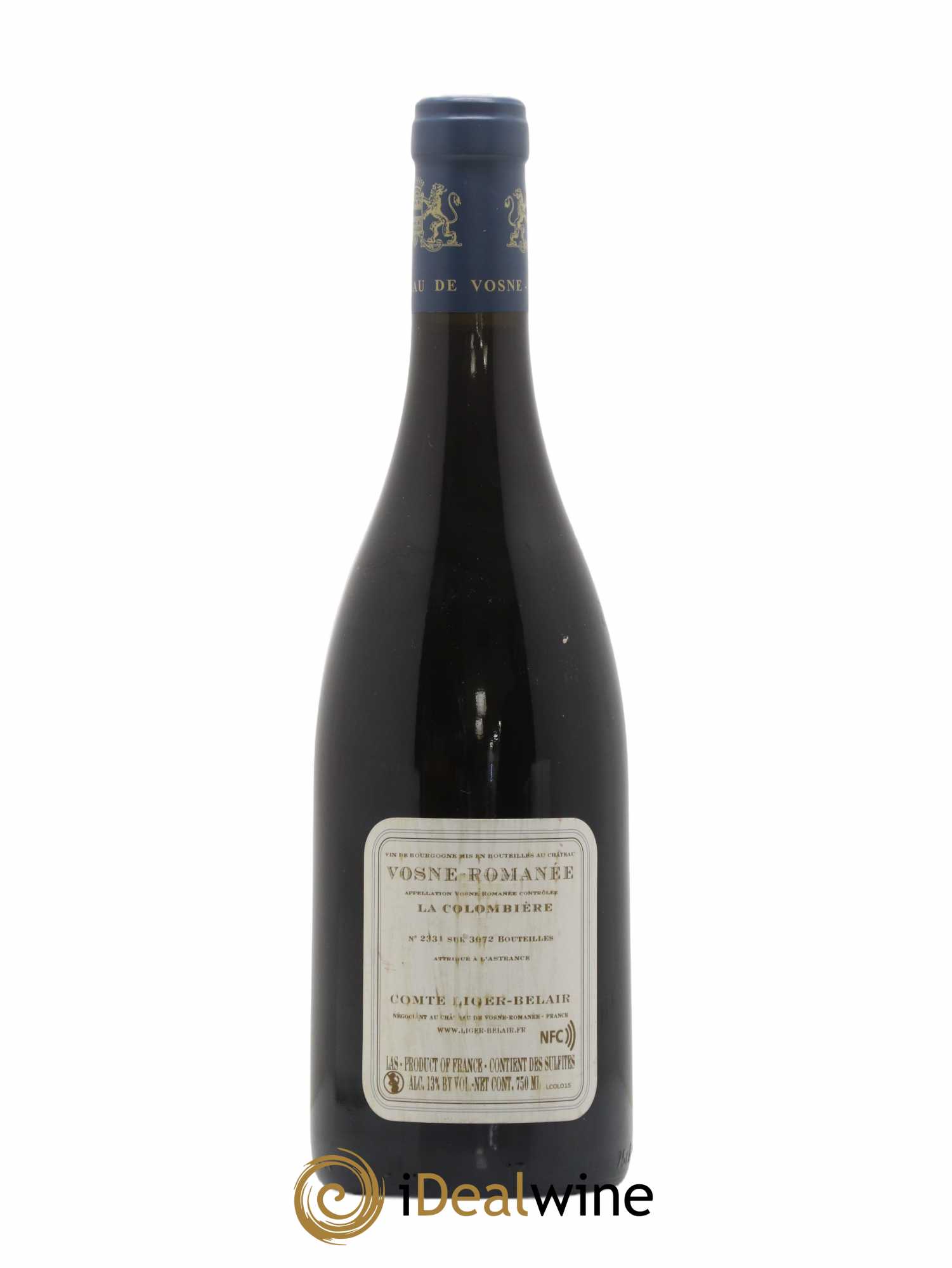 Vosne-Romanée La Colombière Comte Liger-Belair (Domaine du) 2015 - Lot of 1 bottle - 1