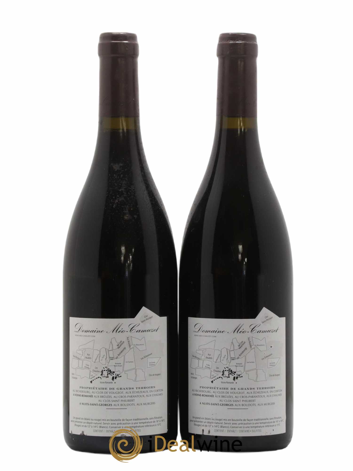Clos de Vougeot Grand Cru Méo-Camuzet (Domaine) 2014 - Lot de 2 bouteilles - 1