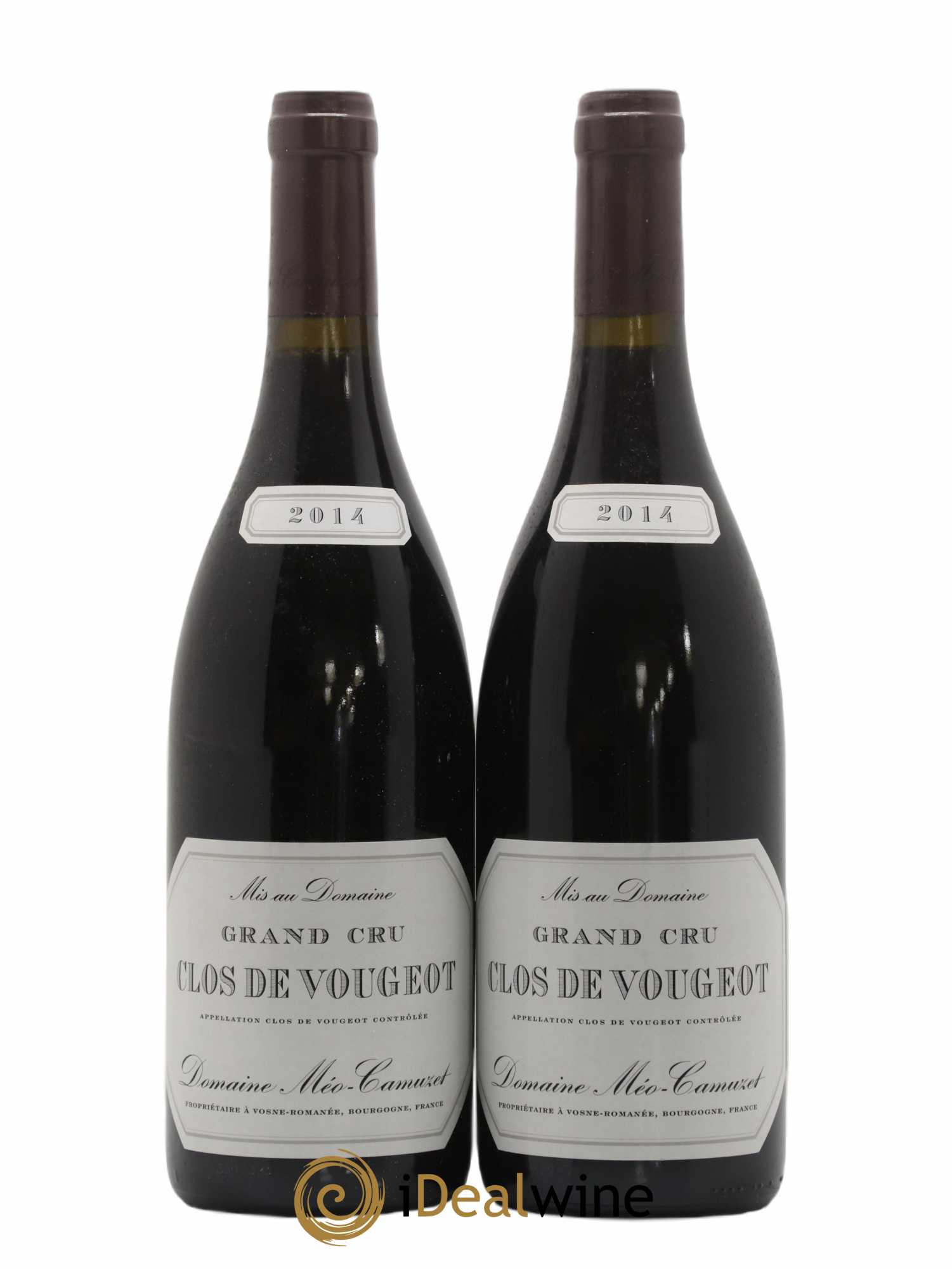 Clos de Vougeot Grand Cru Méo-Camuzet (Domaine) 2014 - Lot de 2 bouteilles - 0
