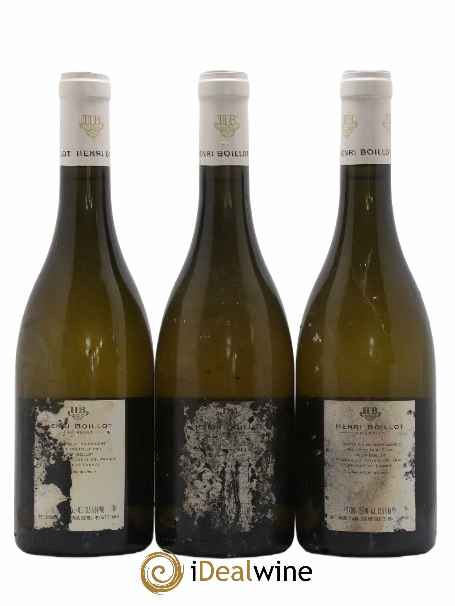 Meursault 1er Cru Poruzots Henri Boillot (Domaine) 2013 - Lot de 3 bouteilles - 1