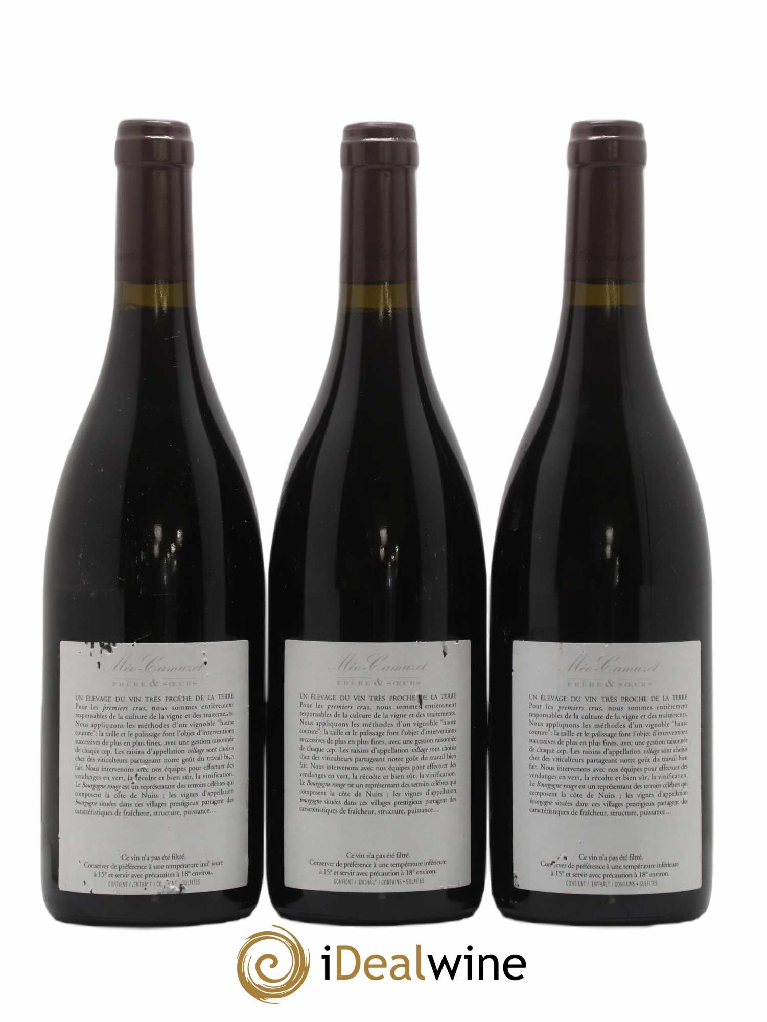 Chambolle-Musigny 1er Cru Les Feusselottes Méo-Camuzet (Frère & Soeurs) 2014 - Lot de 3 bouteilles - 1