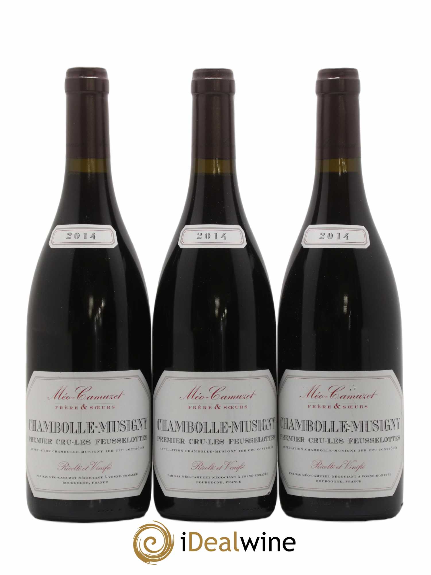 Chambolle-Musigny 1er Cru Les Feusselottes Méo-Camuzet (Frère & Soeurs) 2014 - Lot de 3 bouteilles - 0