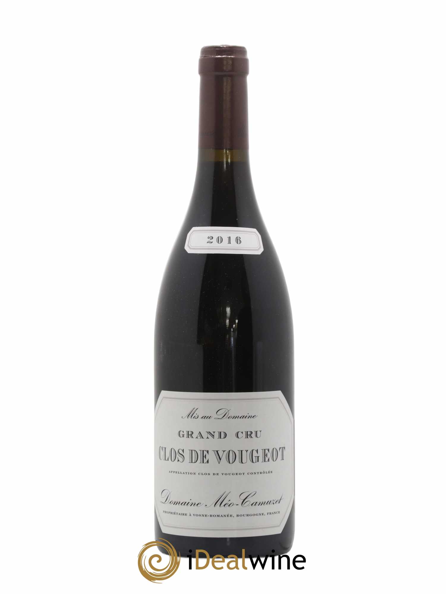 Clos de Vougeot Grand Cru Méo-Camuzet (Domaine) 2016 - Lot de 1 bouteille - 0