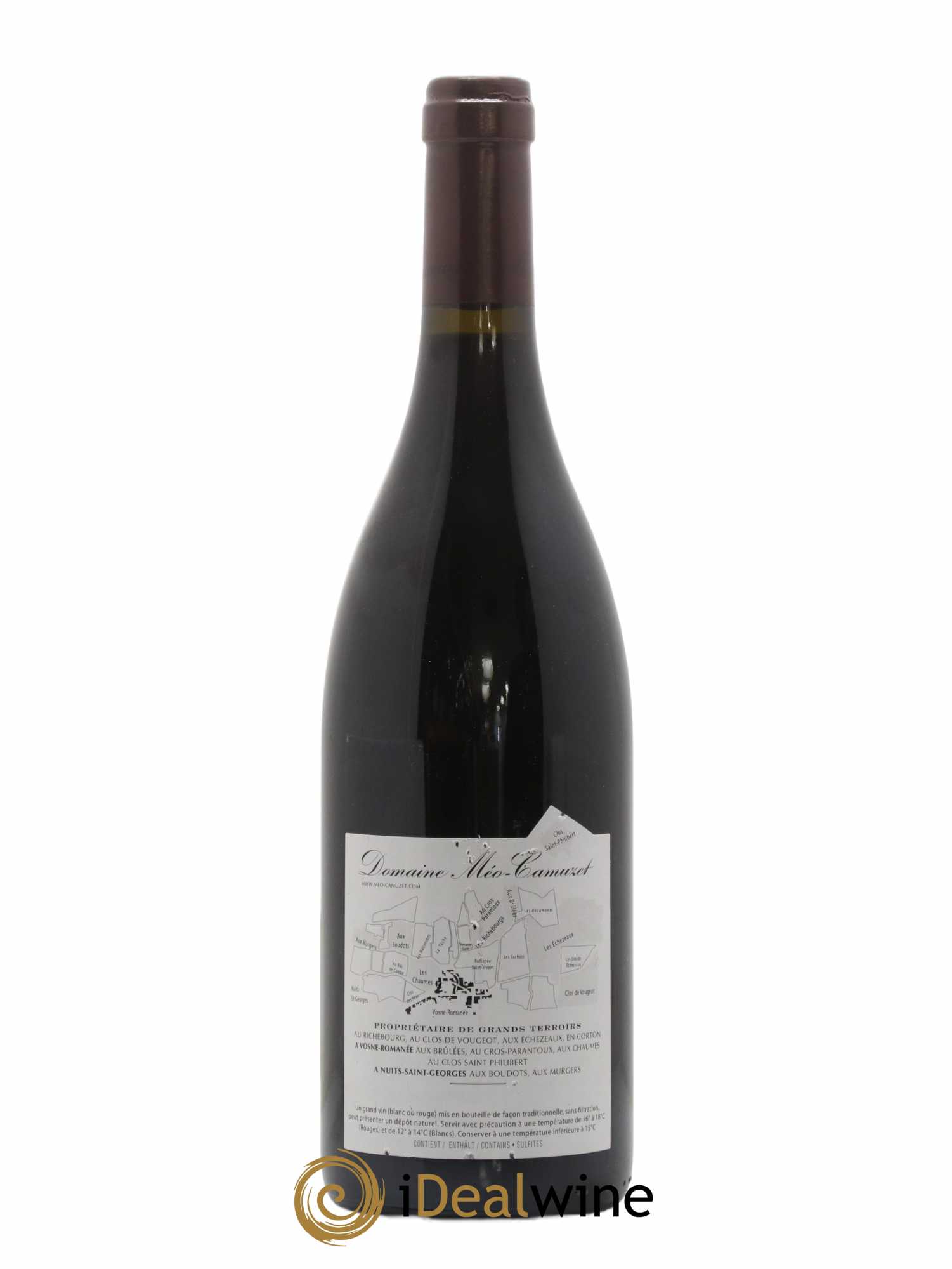 Nuits-Saint-Georges 1er Cru Aux Murgers Méo-Camuzet (Domaine) 2016 - Lot of 1 bottle - 1