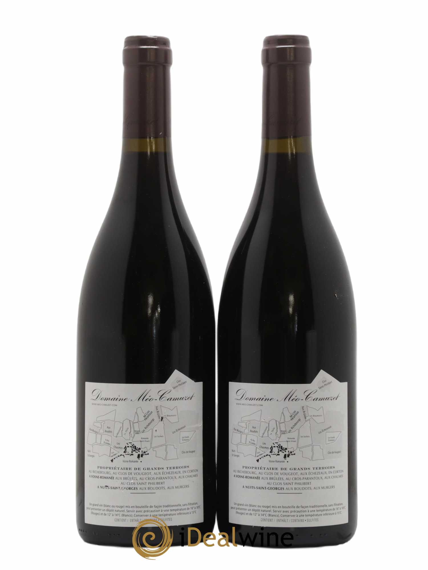 Vosne-Romanée 1er Cru Les Chaumes Méo-Camuzet (Domaine) 2014 - Lot de 2 bouteilles - 1