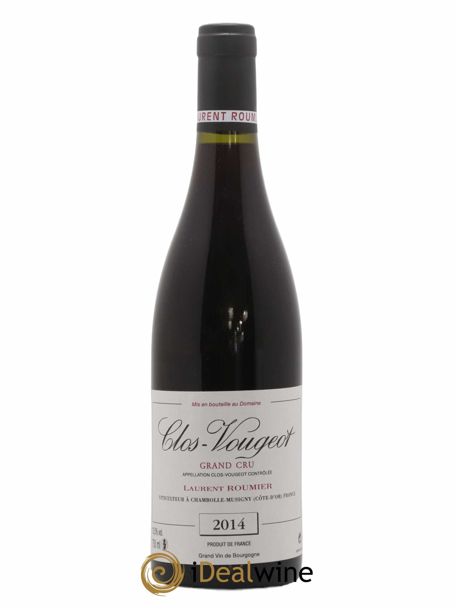 Clos de Vougeot Grand Cru Laurent Roumier 2014 - Lot de 1 bouteille - 0