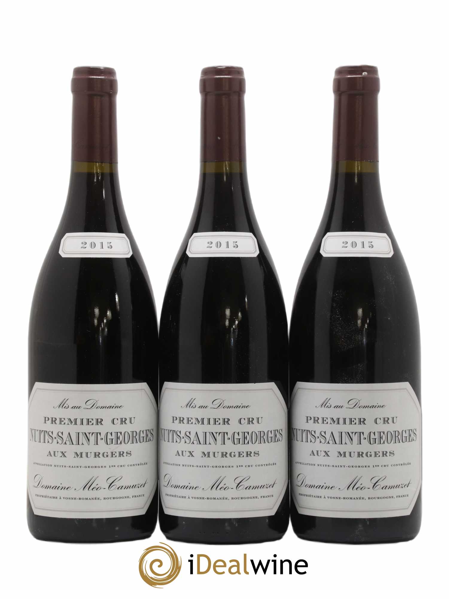 Nuits-Saint-Georges 1er Cru Aux Murgers Méo-Camuzet (Domaine) 2015 - Lot de 3 bouteilles - 0