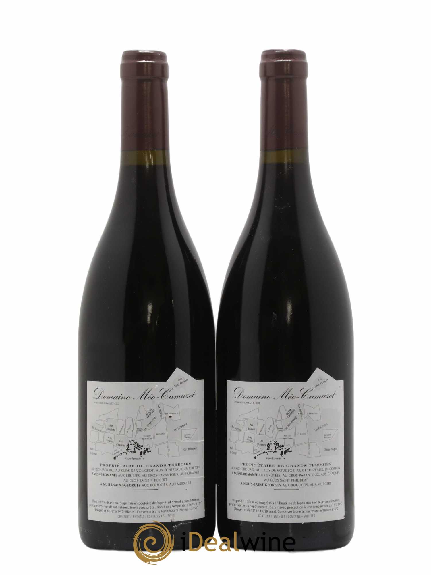 Vosne-Romanée Méo-Camuzet (Domaine) 2015 - Lot de 2 bouteilles - 1