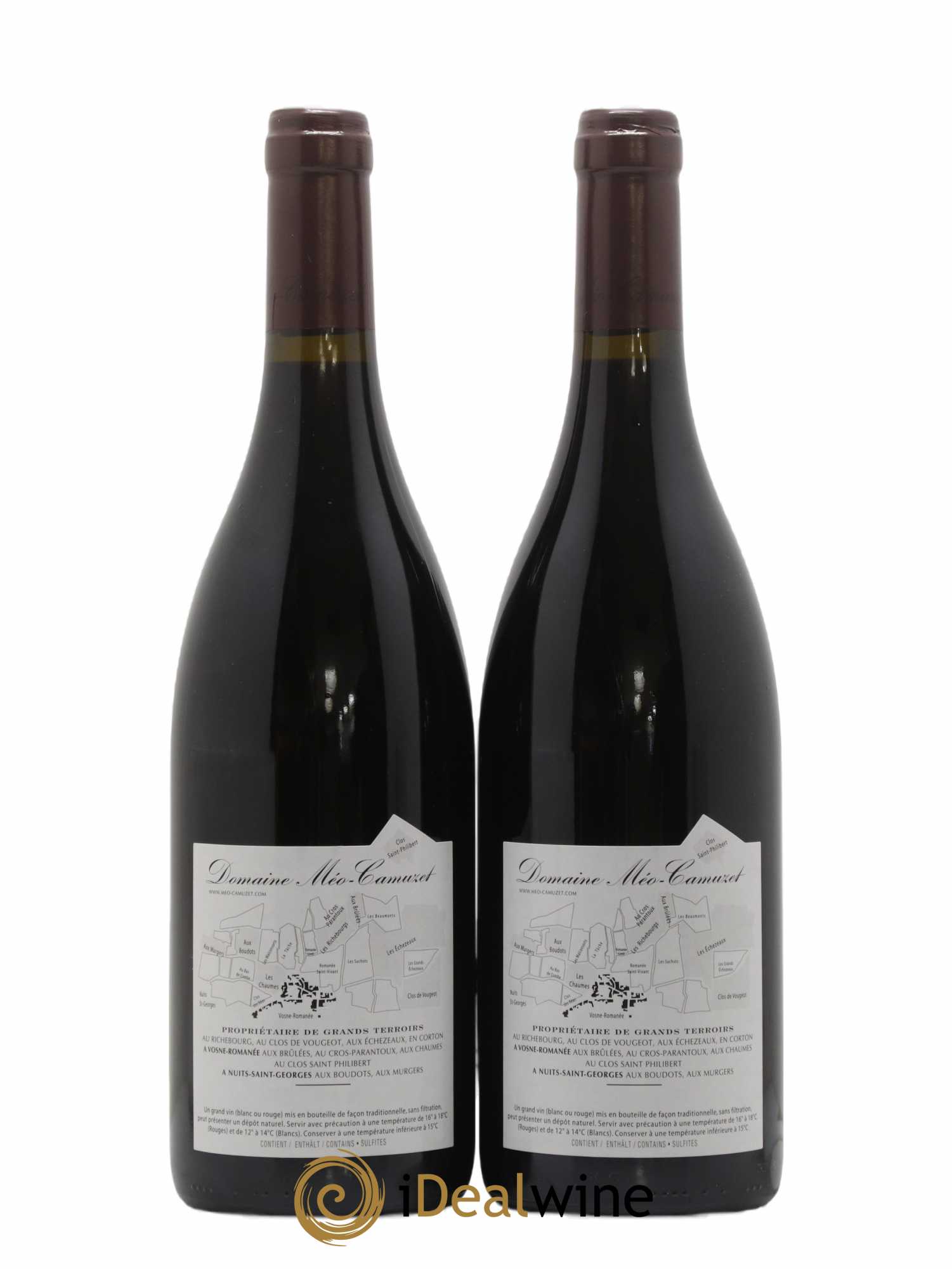 Nuits-Saint-Georges 1er Cru Aux Murgers Méo-Camuzet (Domaine) 2016 - Lot de 2 bouteilles - 1