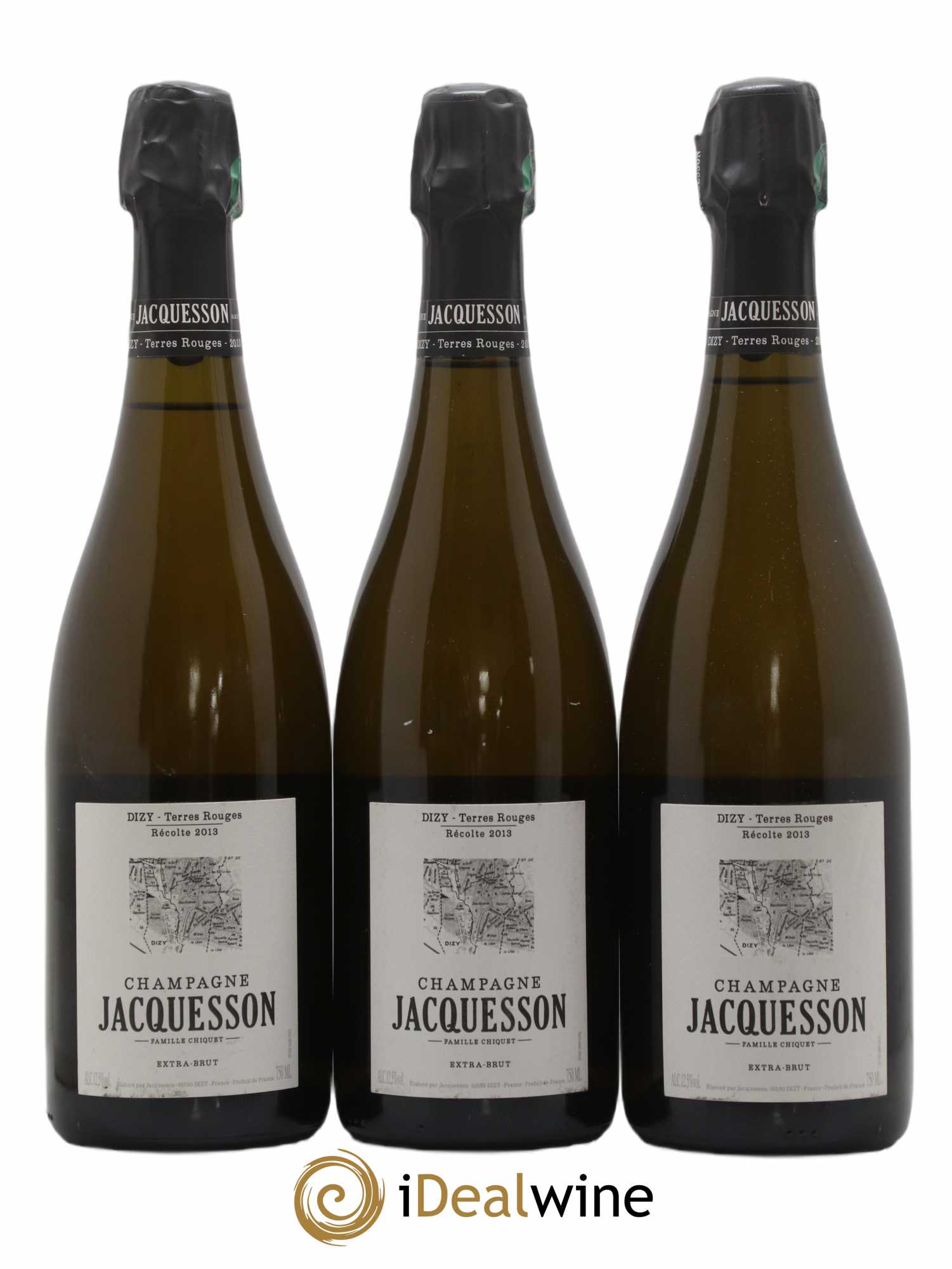 Dizy Terres Rouges Extra-Brut Jacquesson 2013 - Lot de 3 bouteilles - 0