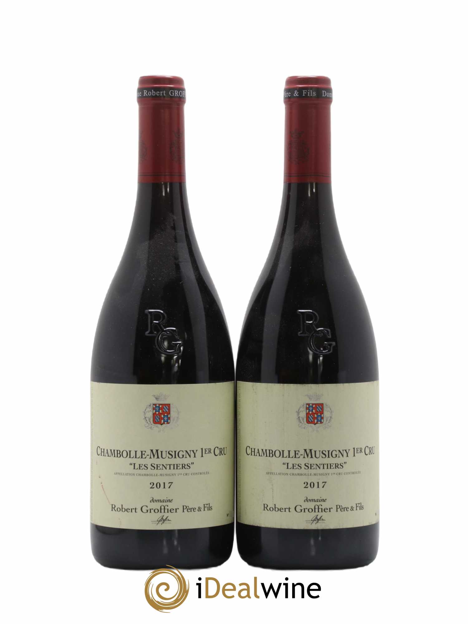 Chambolle-Musigny 1er Cru Les Sentiers Robert Groffier Père & Fils (Domaine) 2017 - Lot de 2 bouteilles - 0