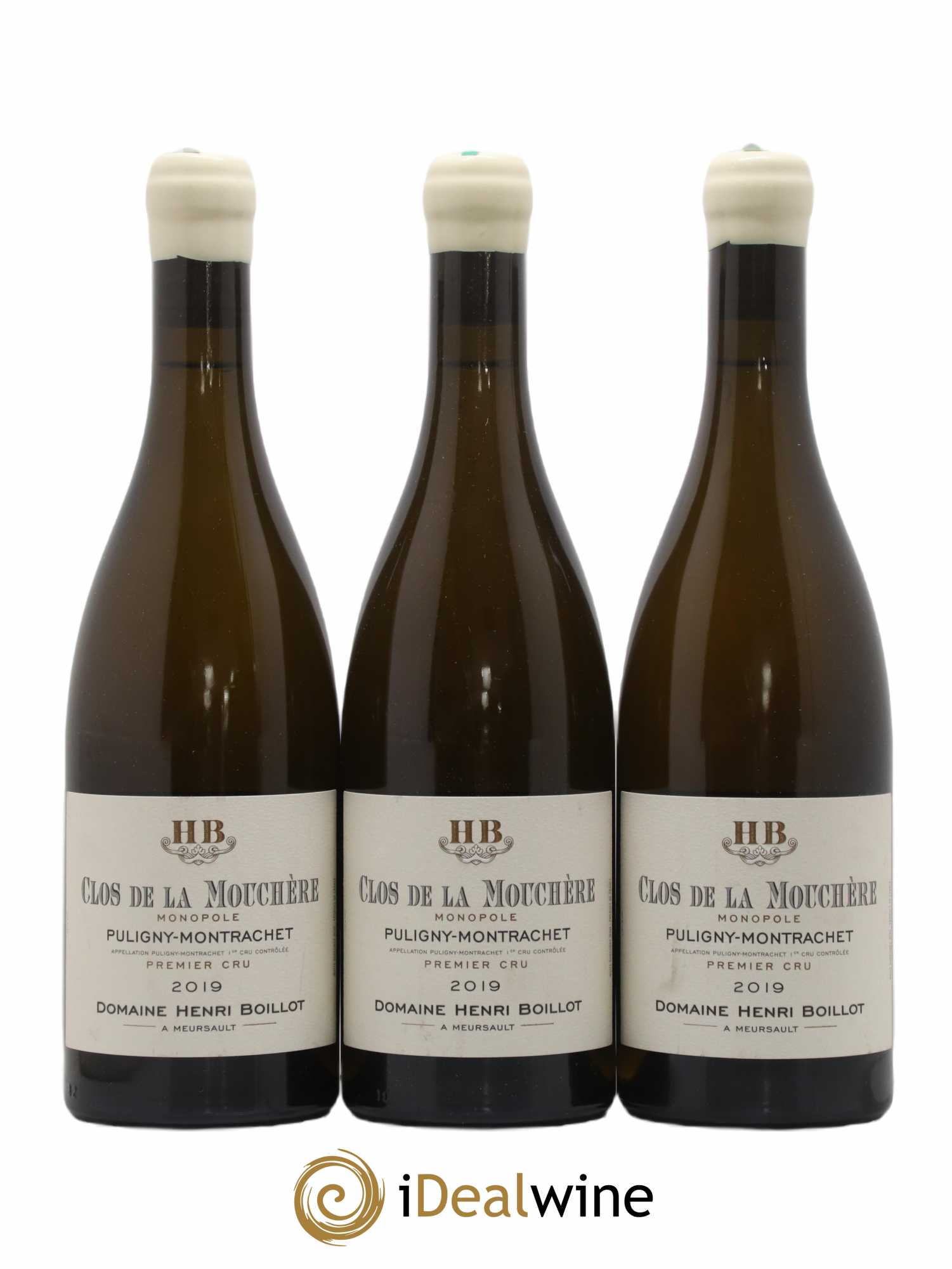 Puligny-Montrachet 1er Cru Clos de la Mouchère Henri Boillot (Domaine) 2019 - Lot de 3 bouteilles - 0