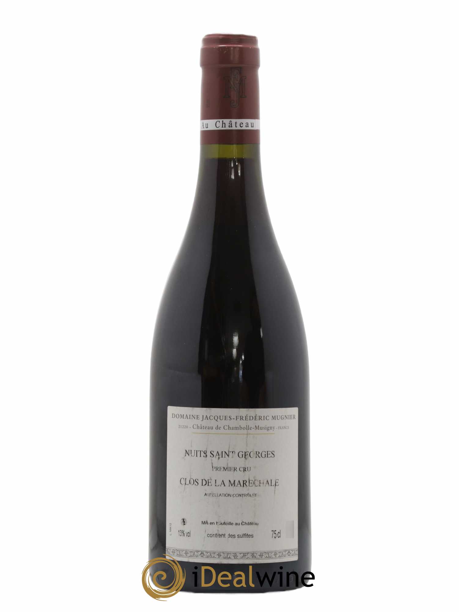 Nuits-Saint-Georges 1er Cru Clos de La Maréchale Jacques-Frédéric Mugnier 2012 - Lot de 1 bouteille - 1