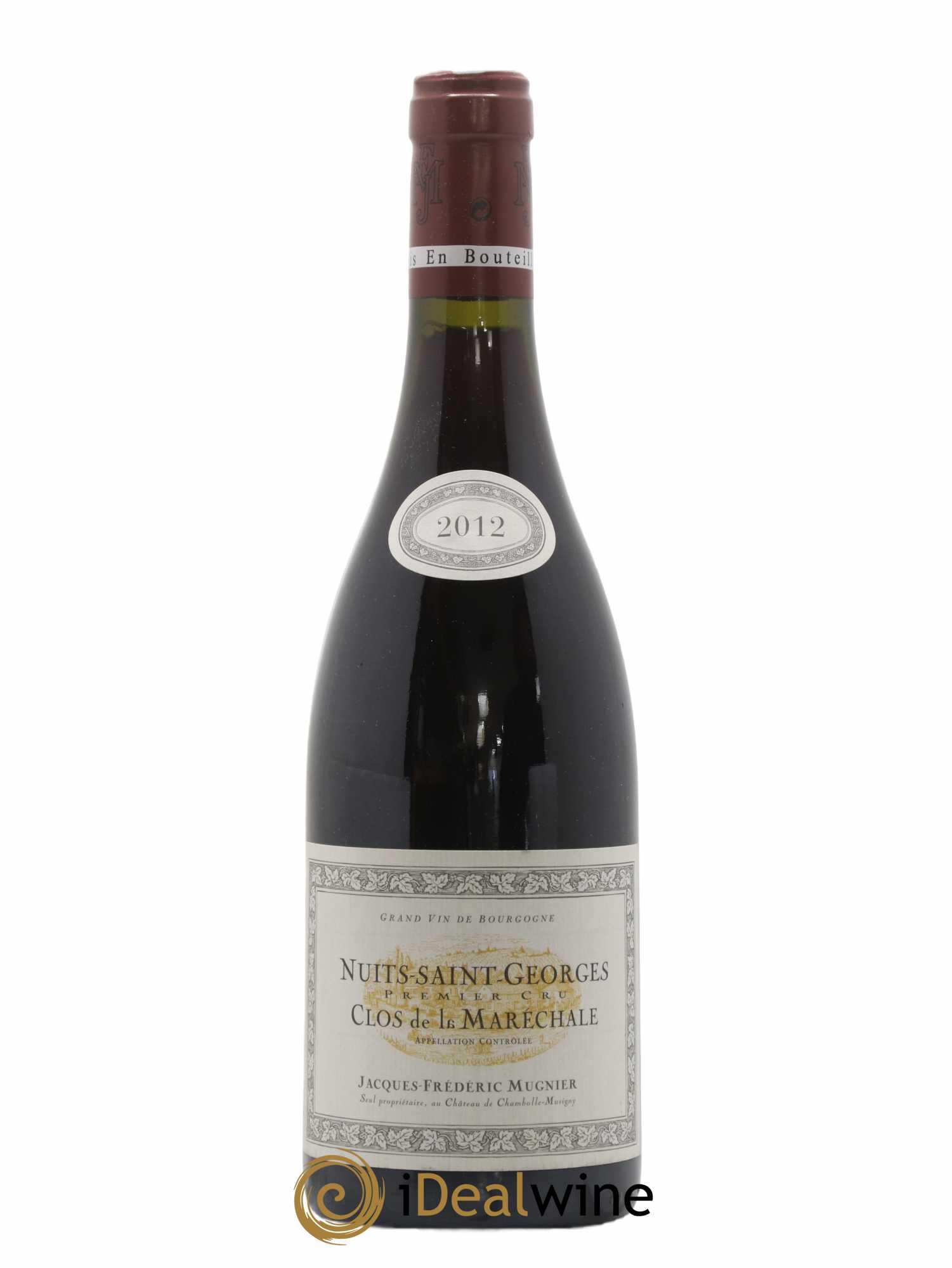 Nuits-Saint-Georges 1er Cru Clos de La Maréchale Jacques-Frédéric Mugnier 2012 - Lot de 1 bouteille - 0