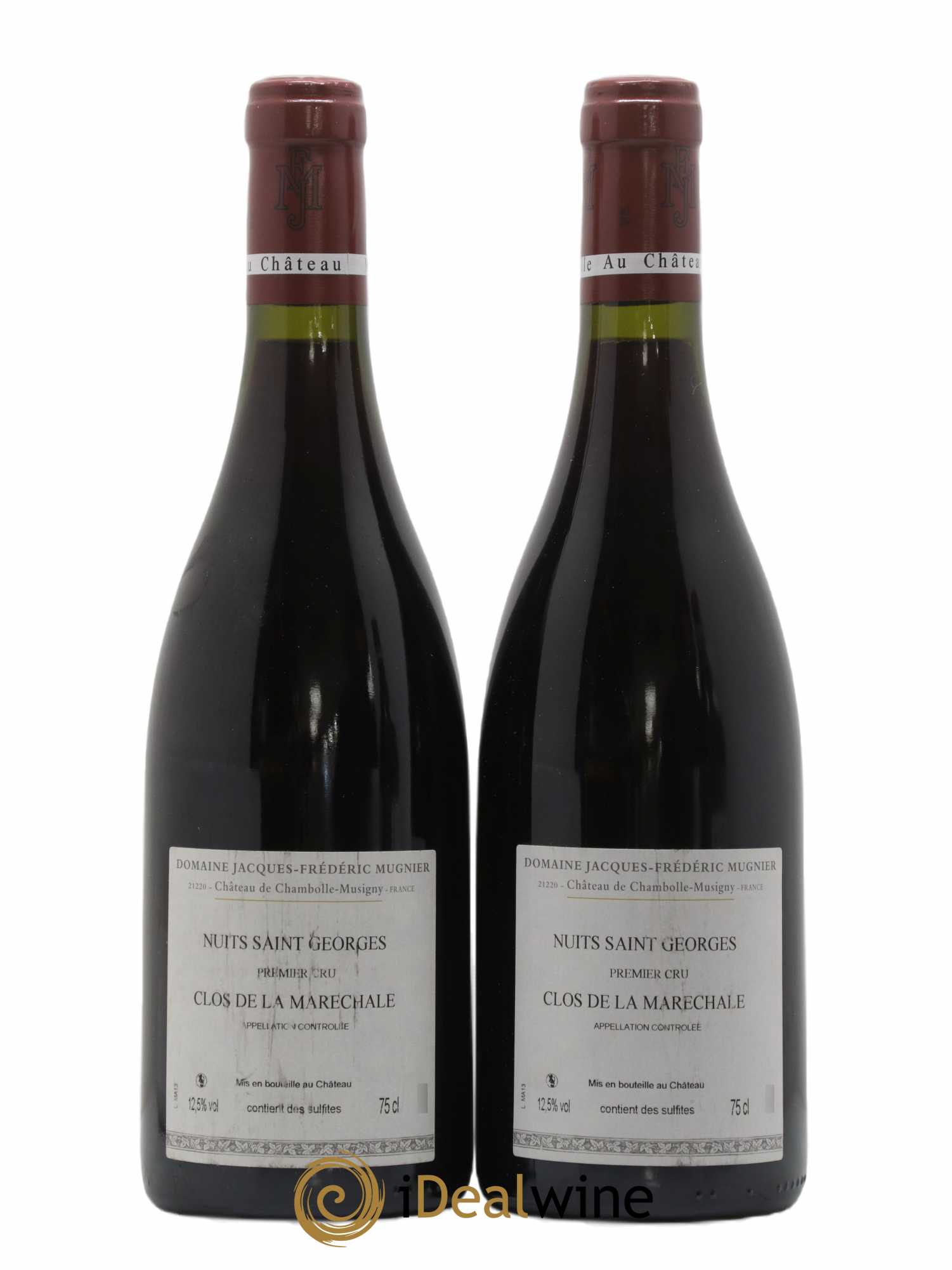 Nuits-Saint-Georges 1er Cru Clos de La Maréchale Jacques-Frédéric Mugnier 2013 - Lot de 2 bouteilles - 1