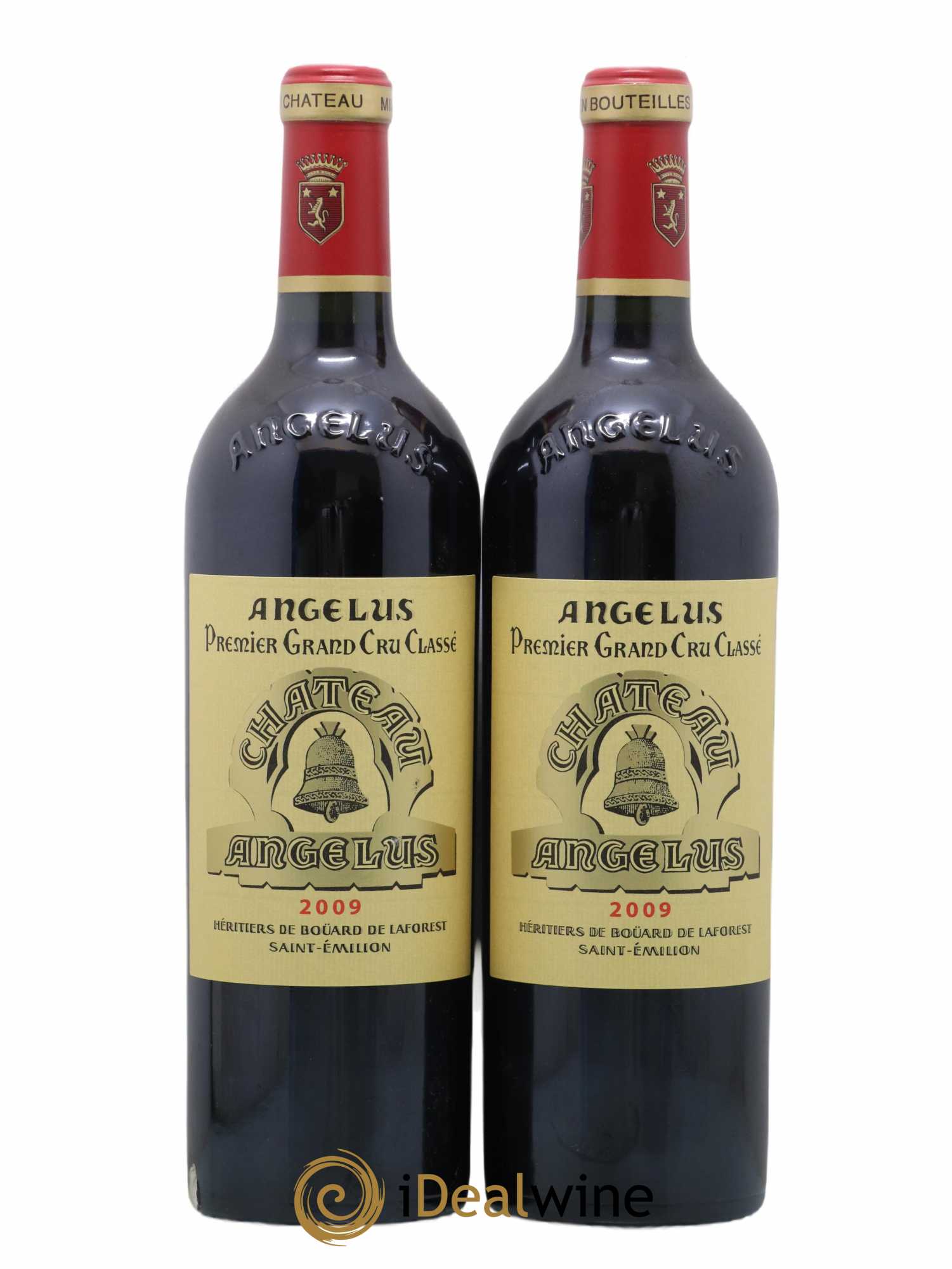 Château Angélus 1er Grand Cru Classé A 2009 - Lot de 2 bouteilles - 0