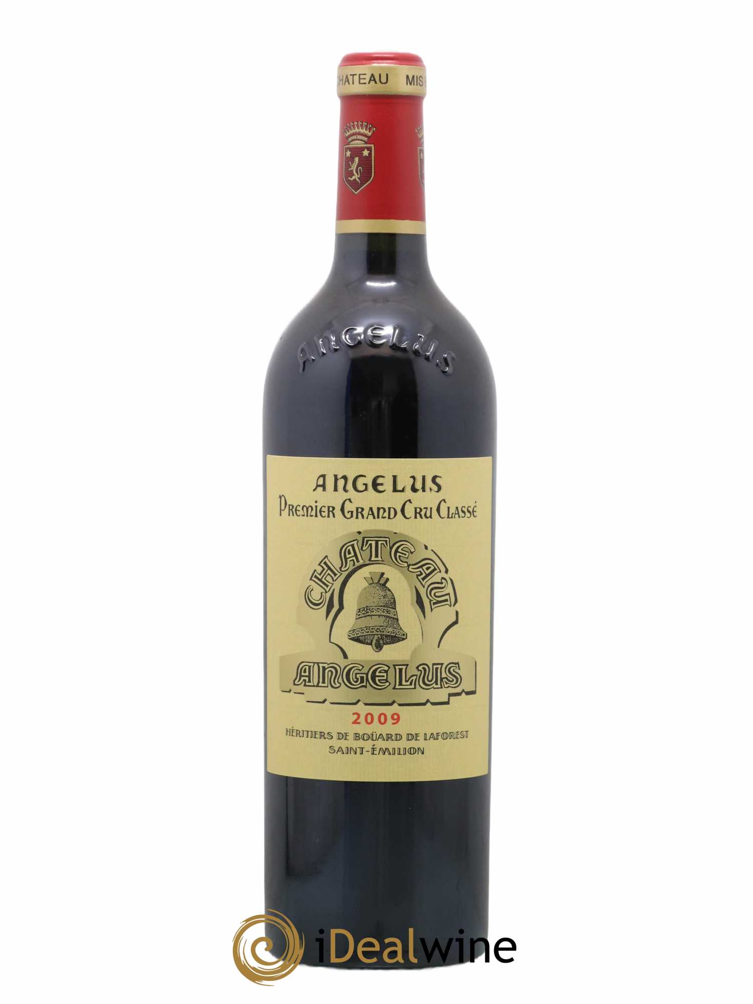 Château Angélus 1er Grand Cru Classé A 2009 - Lot de 1 bouteille - 0