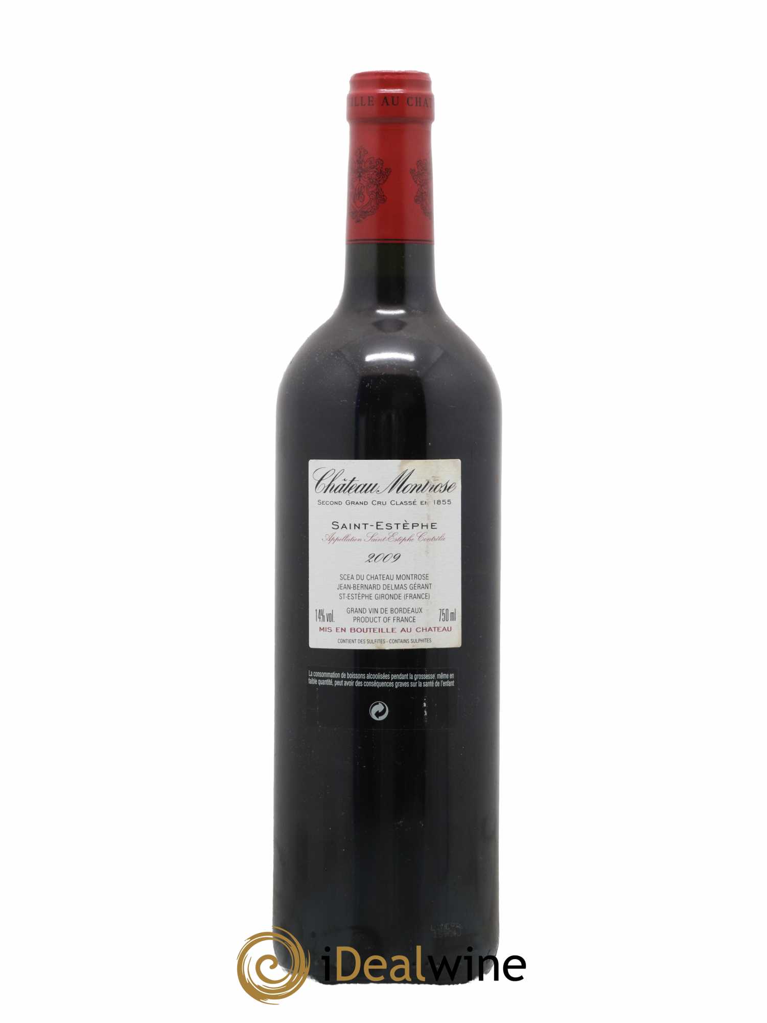 Château Montrose 2ème Grand Cru Classé 2009 - Lot de 1 bouteille - 1