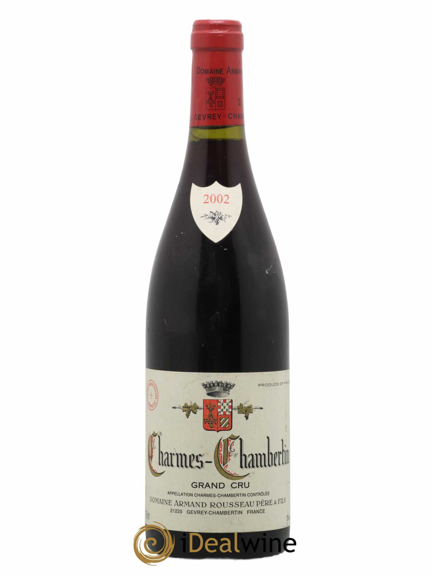 Charmes-Chambertin Grand Cru Armand Rousseau (Domaine) 2002 - Lot de 1 bouteille - 0
