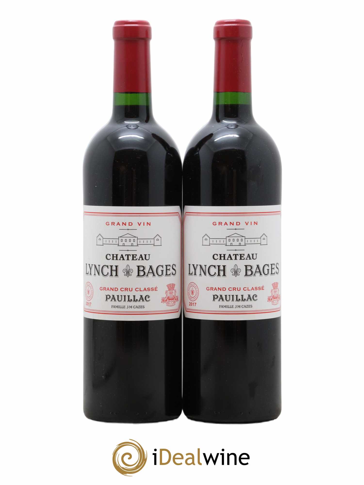 Château Lynch Bages 5ème Grand Cru Classé 2017 - Lot de 2 bouteilles - 0