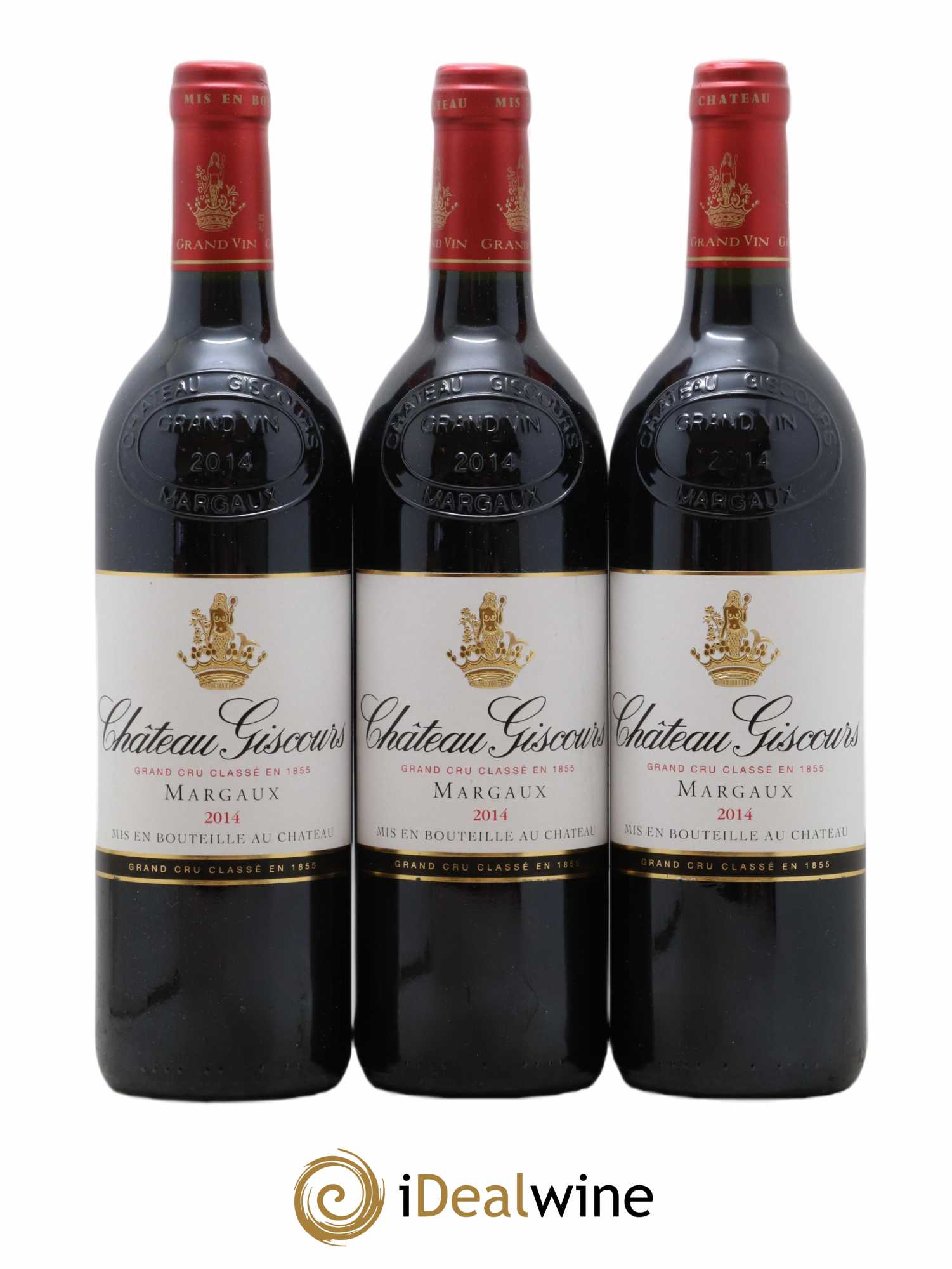 Château Giscours 3ème Grand Cru Classé 2014 - Lot de 3 bouteilles - 0