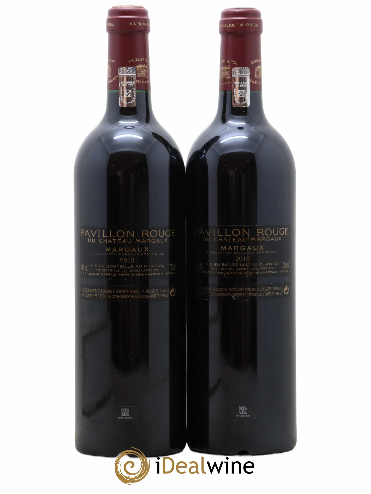 Pavillon Rouge du Château Margaux Second Vin 2013 - Lotto di 2 bottiglie - 1
