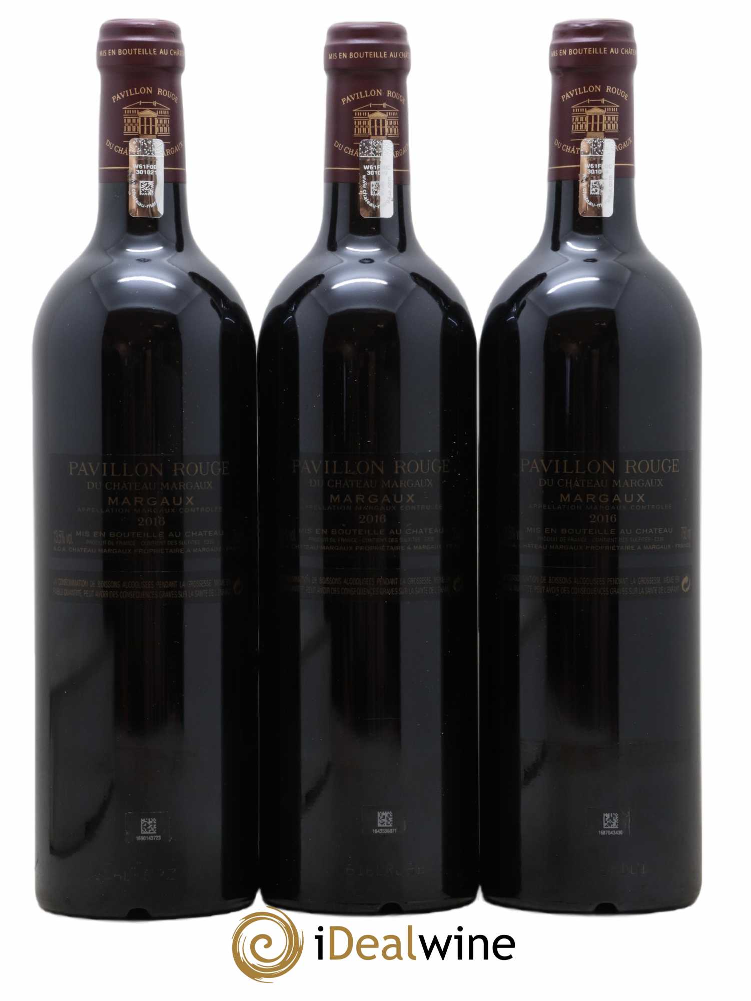 Pavillon Rouge du Château Margaux Second Vin 2016 - Lot of 3 bottles - 1
