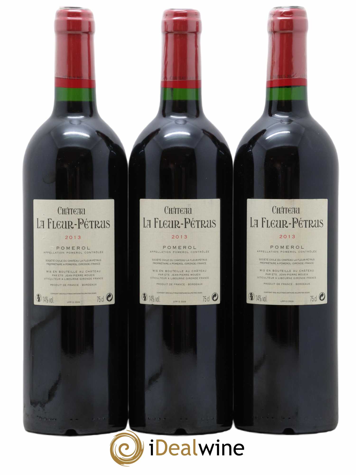 Château la Fleur Petrus 2013 - Lot of 3 bottles - 1