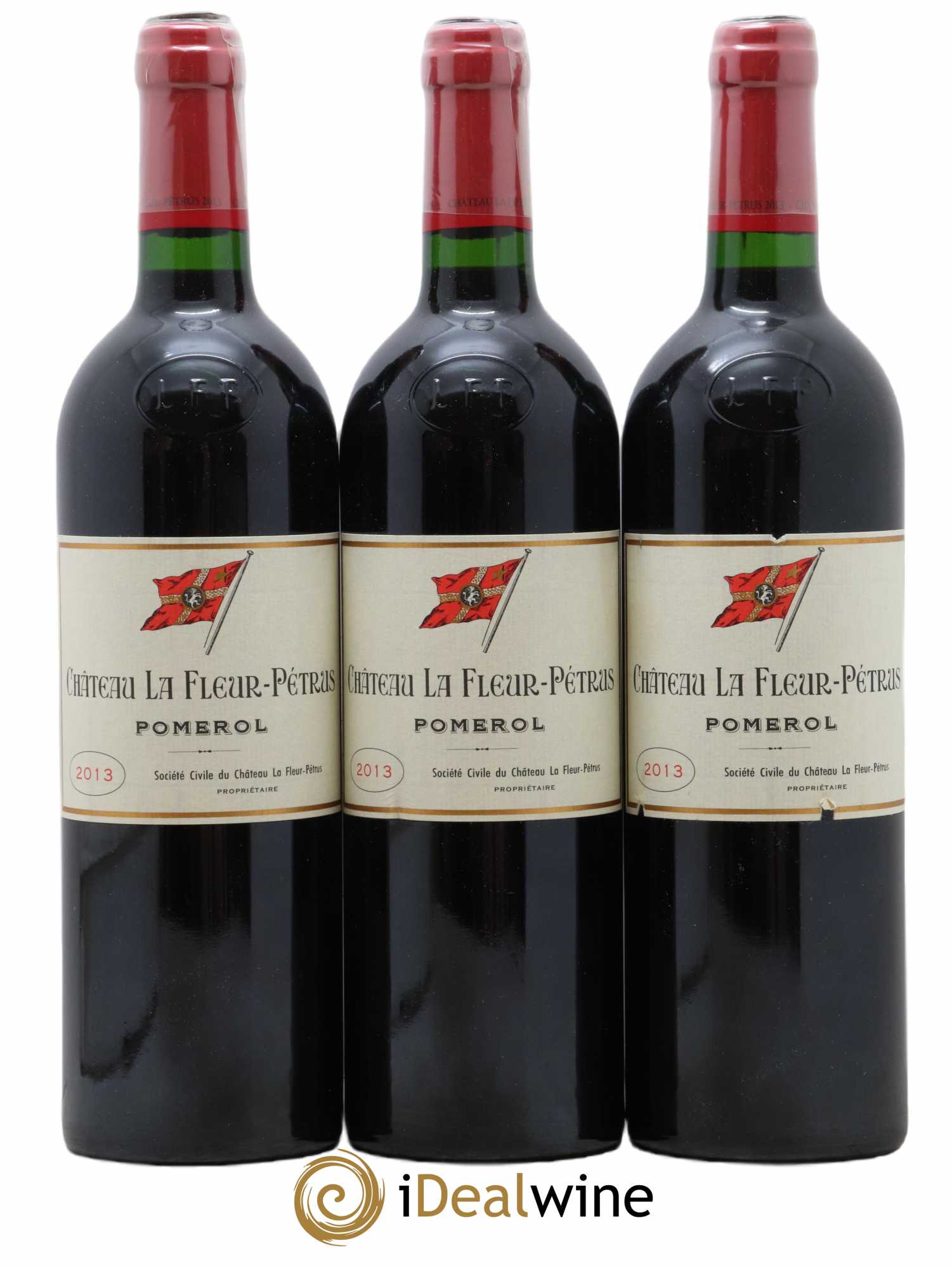 Château la Fleur Petrus 2013 - Lot of 3 bottles - 0