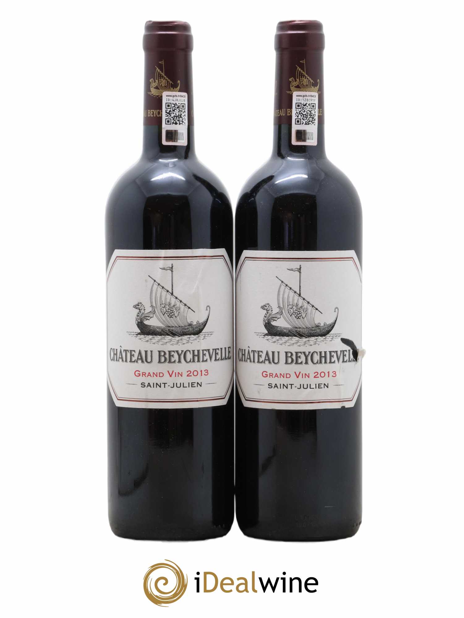 Château Beychevelle 4ème Grand Cru Classé 2013 - Lot de 2 bouteilles - 0