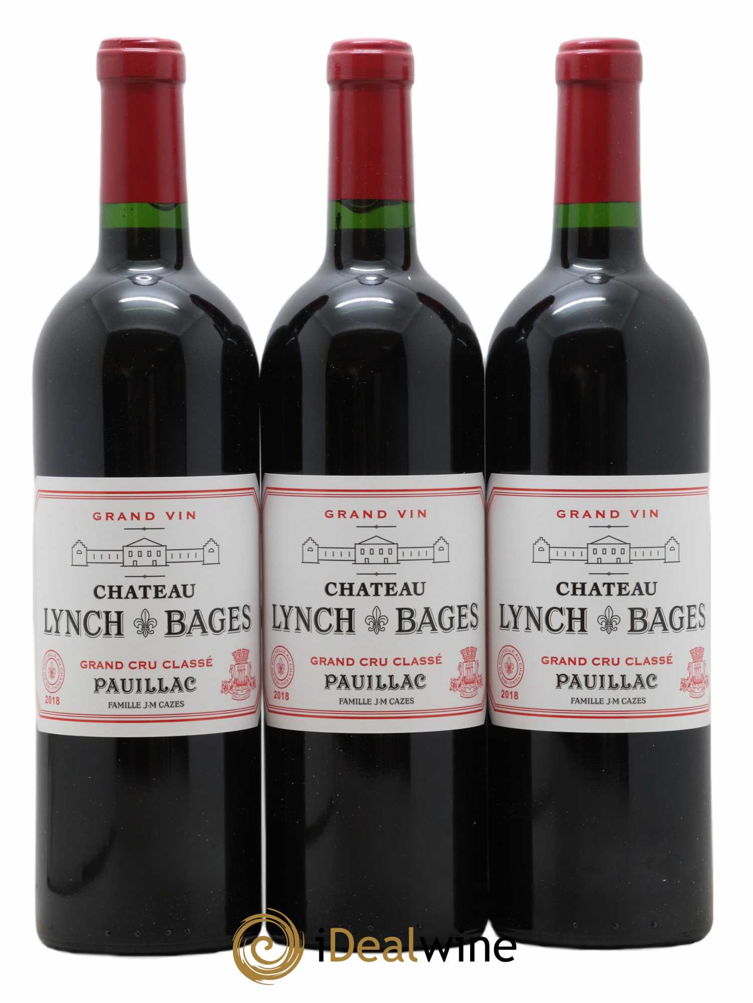 Château Lynch Bages 5ème Grand Cru Classé 2018 - Lot de 6 bouteilles - 1