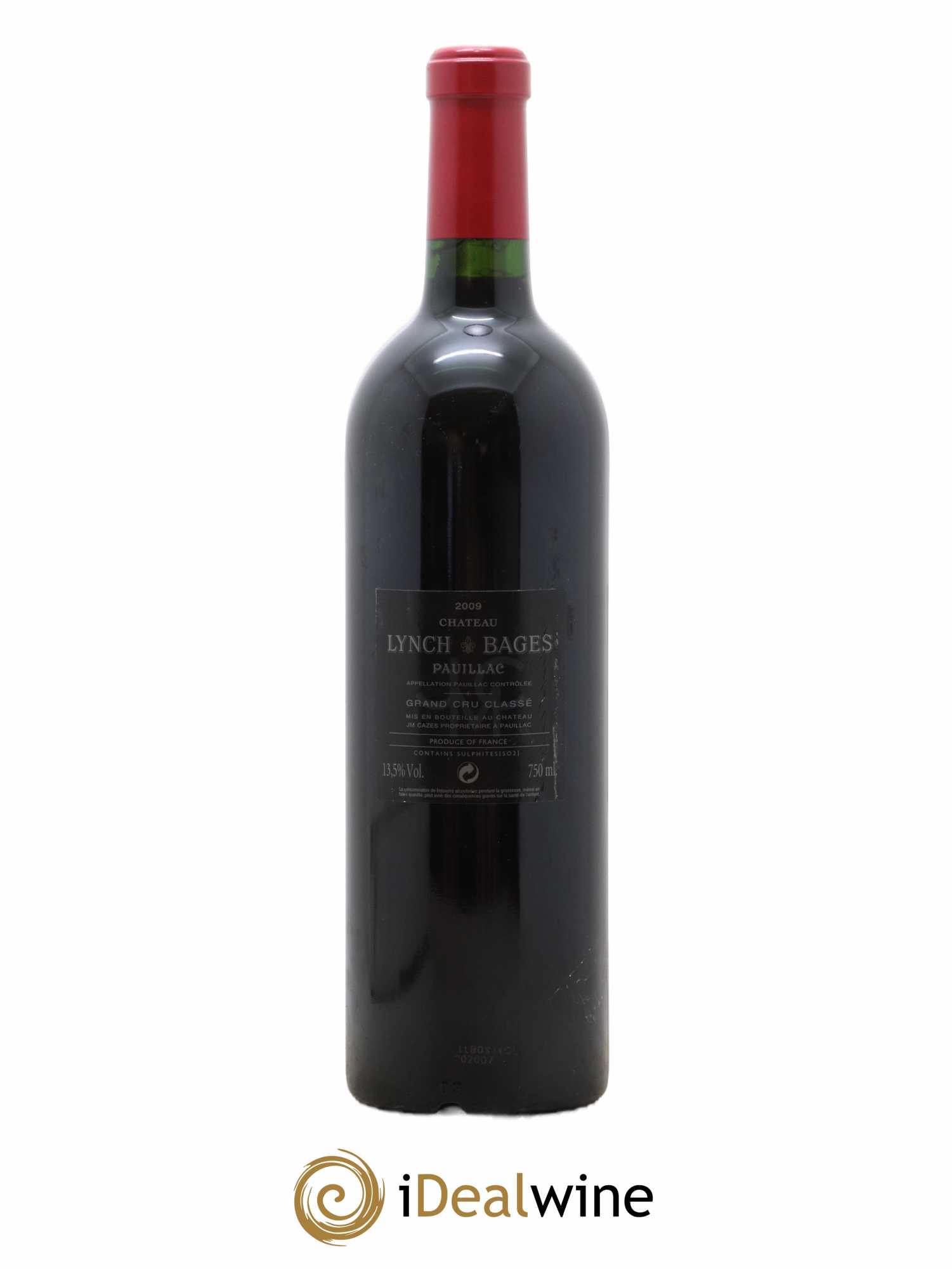 Château Lynch Bages 5ème Grand Cru Classé 2009 - Lot de 1 bouteille - 1