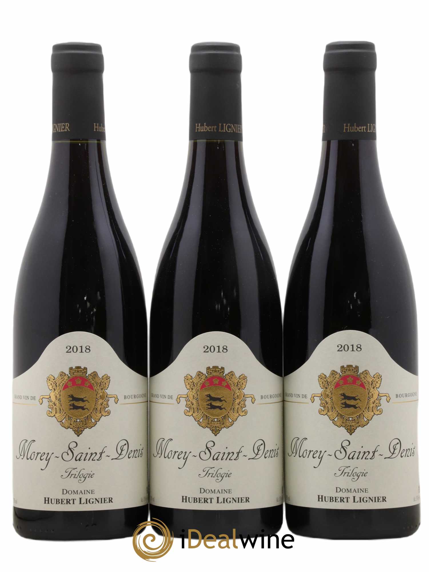 Morey-Saint-Denis Trilogie Hubert Lignier (Domaine) 2018 - Lot de 3 bouteilles - 0