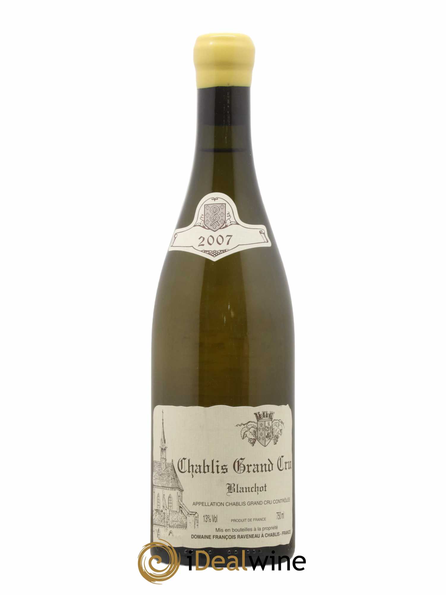 Chablis Grand Cru Blanchot Raveneau (Domaine) 2007 - Lot de 1 bouteille - 0