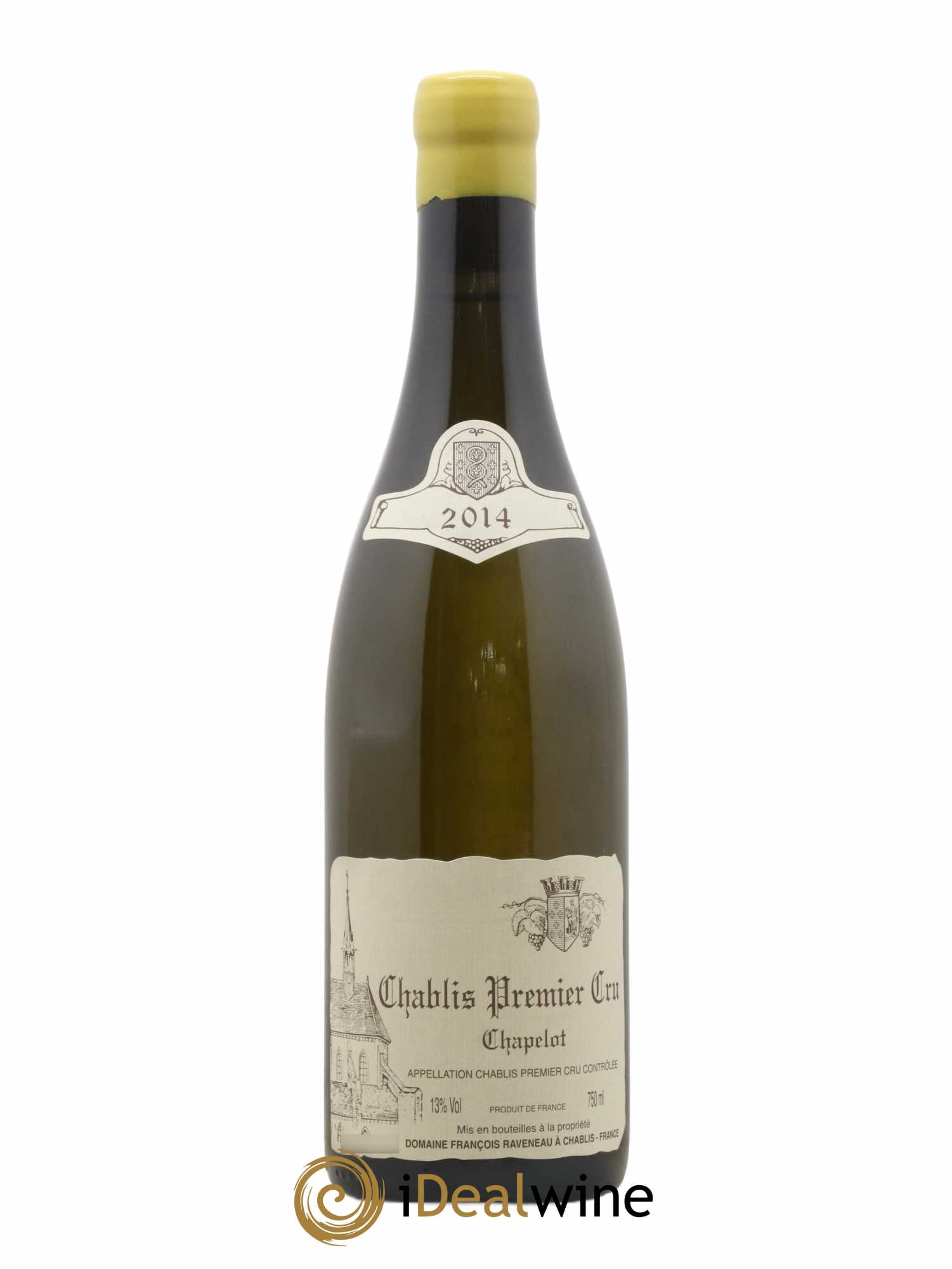 Chablis 1er Cru Chapelot Raveneau (Domaine) 2014 - Lot de 1 bouteille - 0