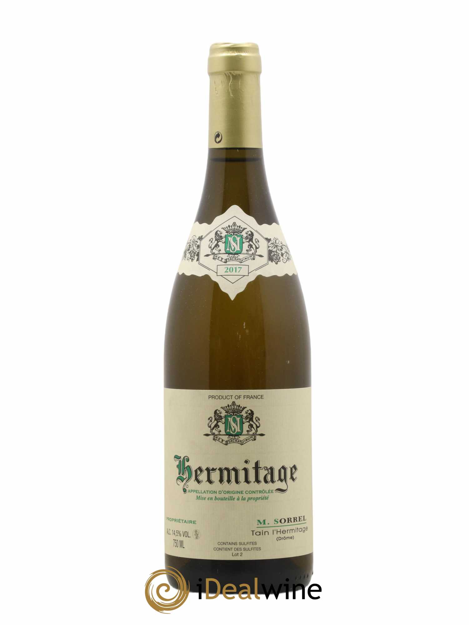 Hermitage Marc Sorrel 2017 - Lot de 1 bouteille - 0