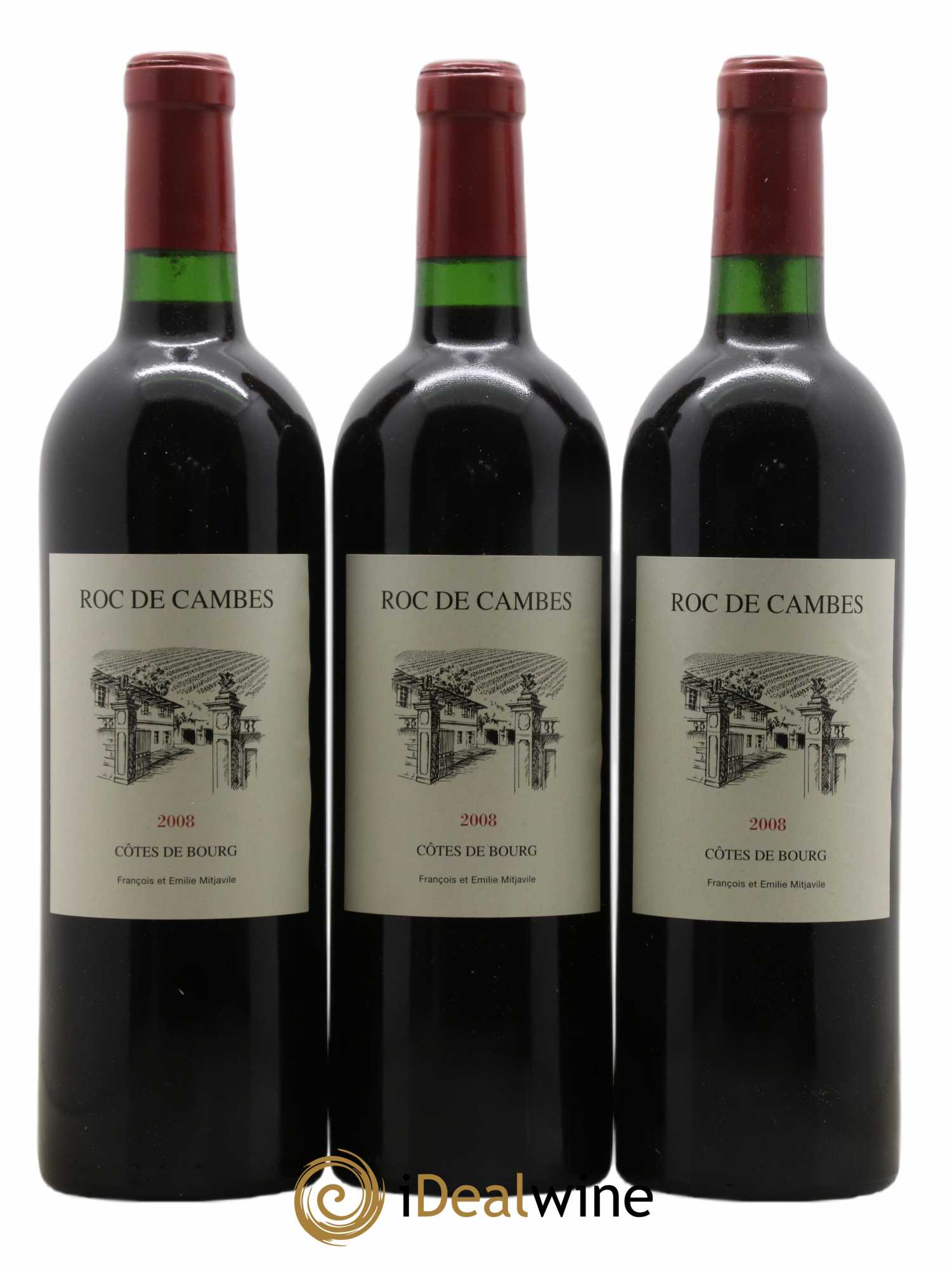 Roc de Cambes 2008 - Lot de 6 bouteilles - 1