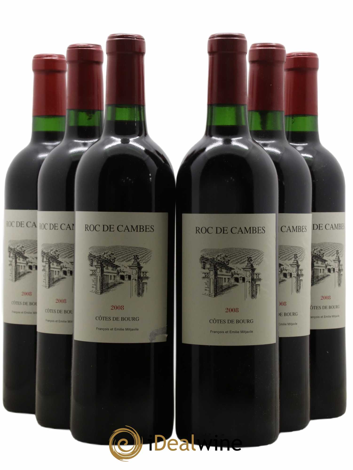 Roc de Cambes 2008 - Lot de 6 bouteilles - 0