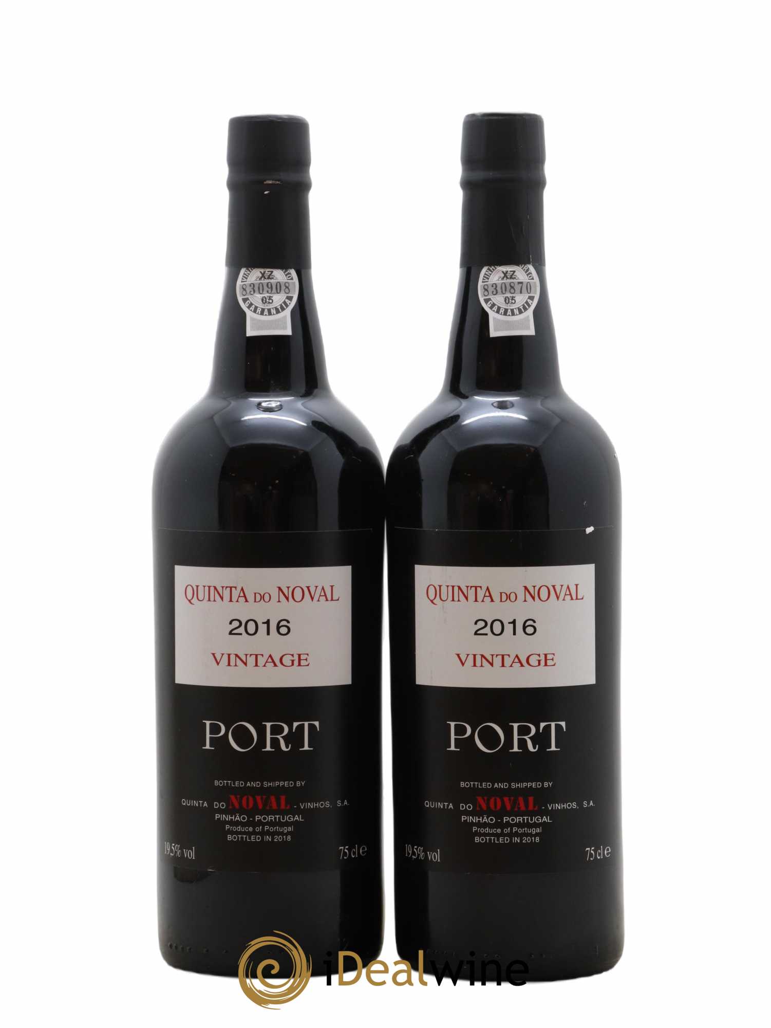Porto Quinta Do Noval Vintage 2016 - Lot de 2 bouteilles - 0