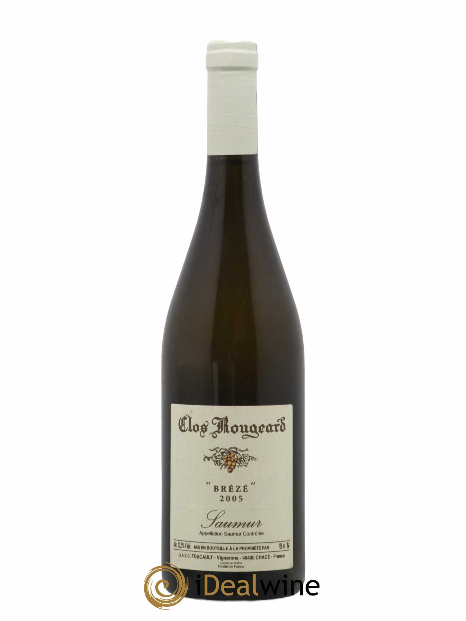 Saumur Brézé Clos Rougeard 2005 - Lot de 1 bouteille - 0