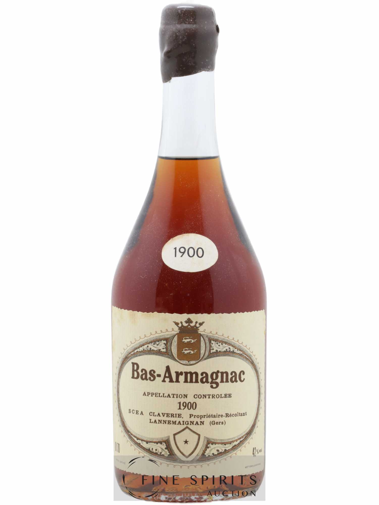 Claverie 1900 Of. - Lot de 1 bouteille - 0