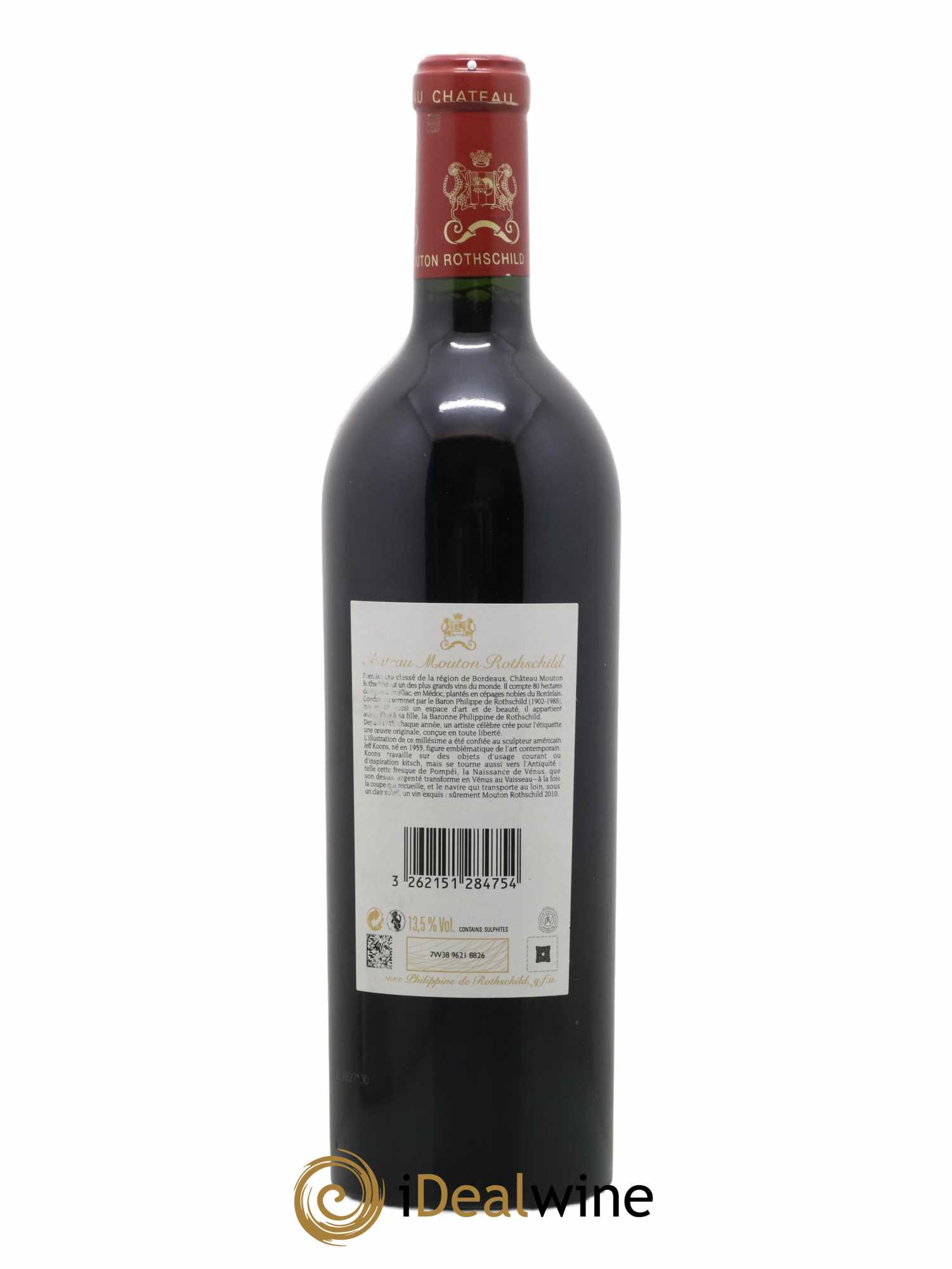 Château Mouton Rothschild 1er Grand Cru Classé 2010 - Lot de 1 bouteille - 1